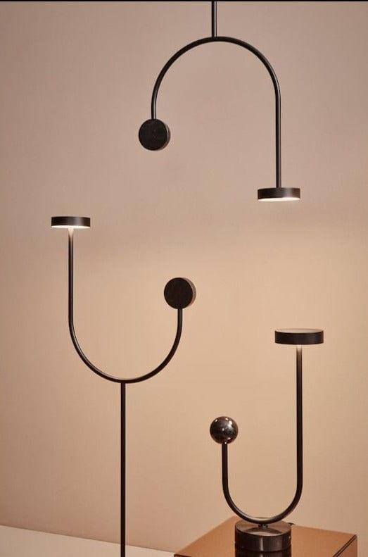 Lampa wisząca GRASIL czarny marmur AYTM Eye on Design