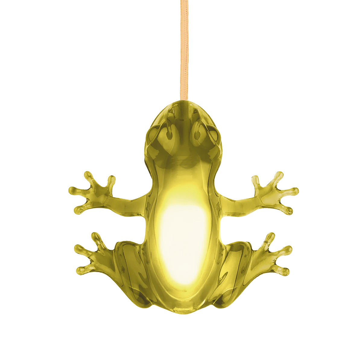 Lampa wisząca HUNGRY FROG zielony Qeeboo Eye on Design