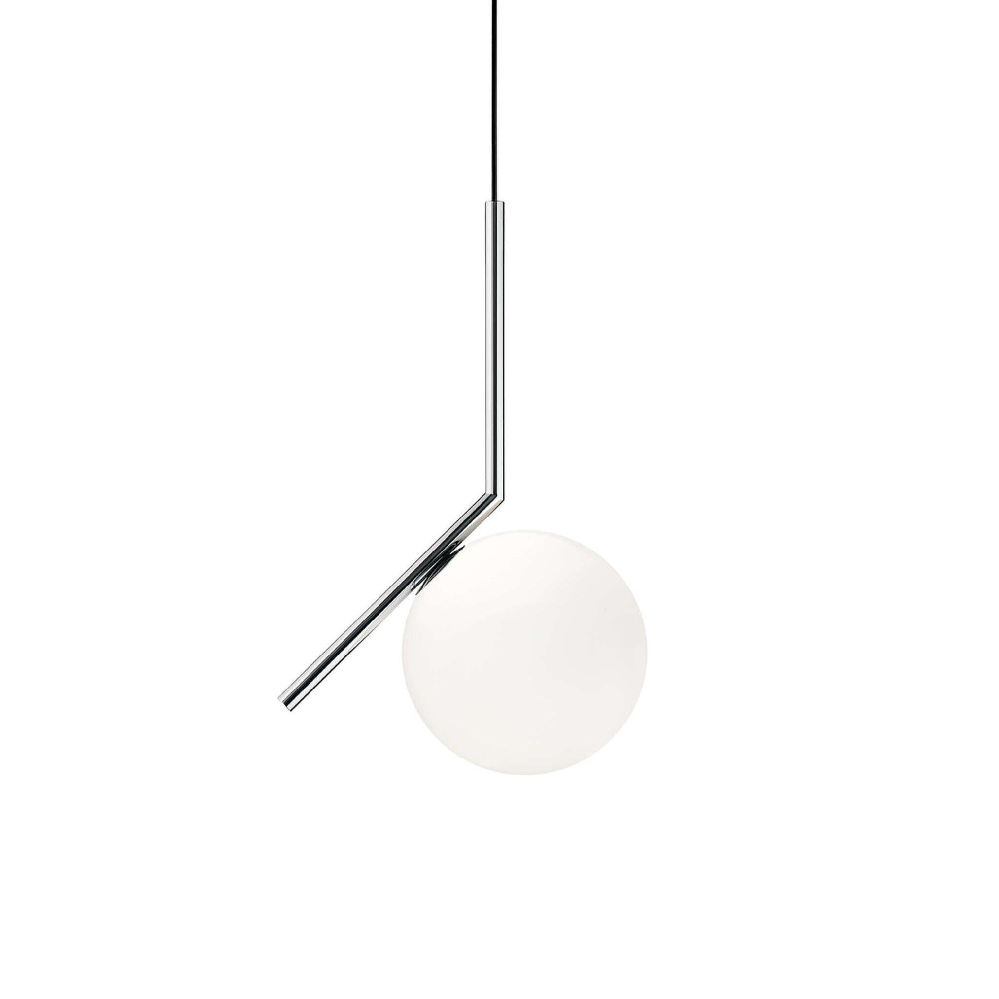 Lampa wisząca IC LIGHTS chromowany Flos M bez żarówki Eye on Design