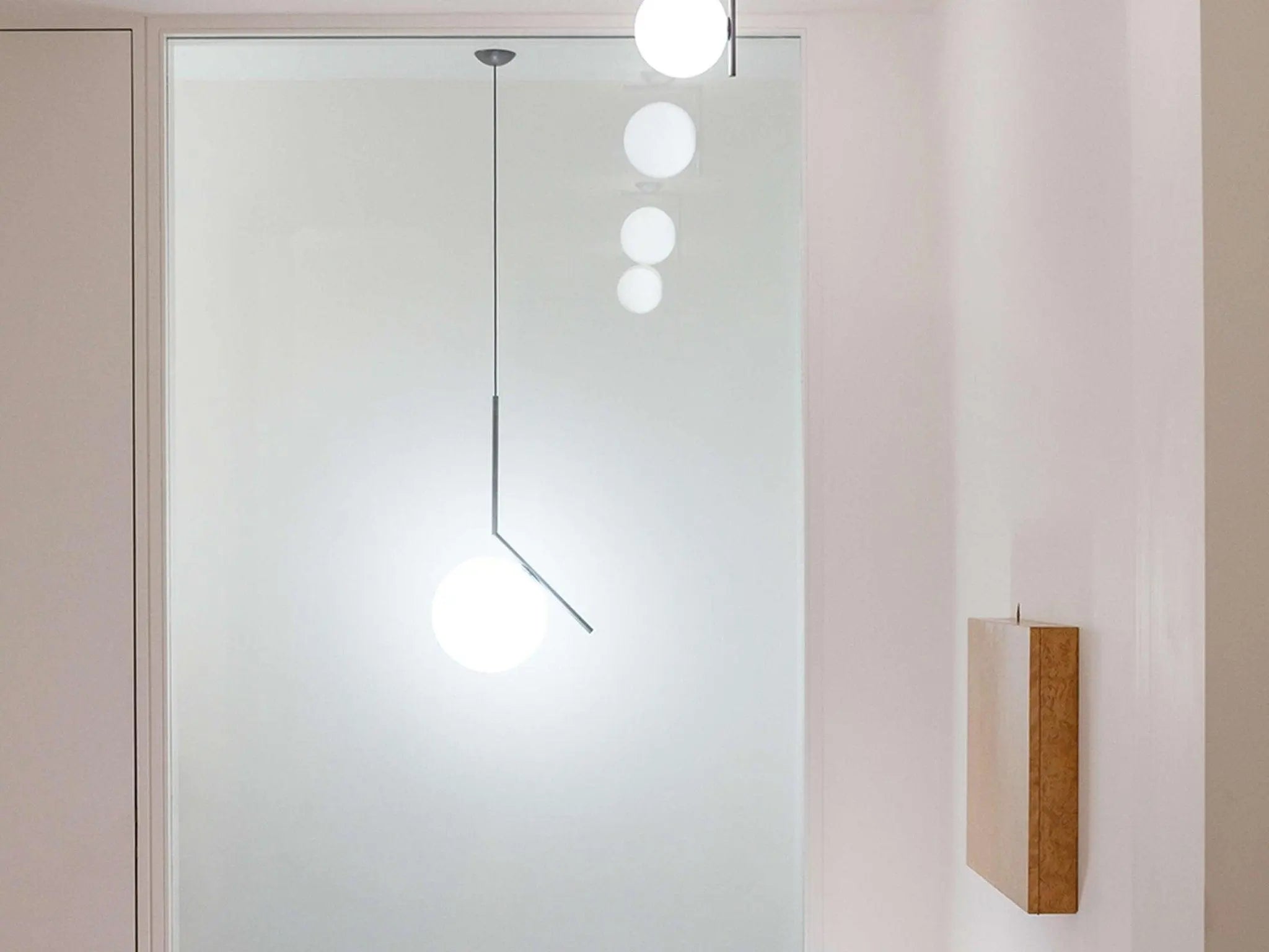 Lampa wisząca IC LIGHTS chromowany – Flos