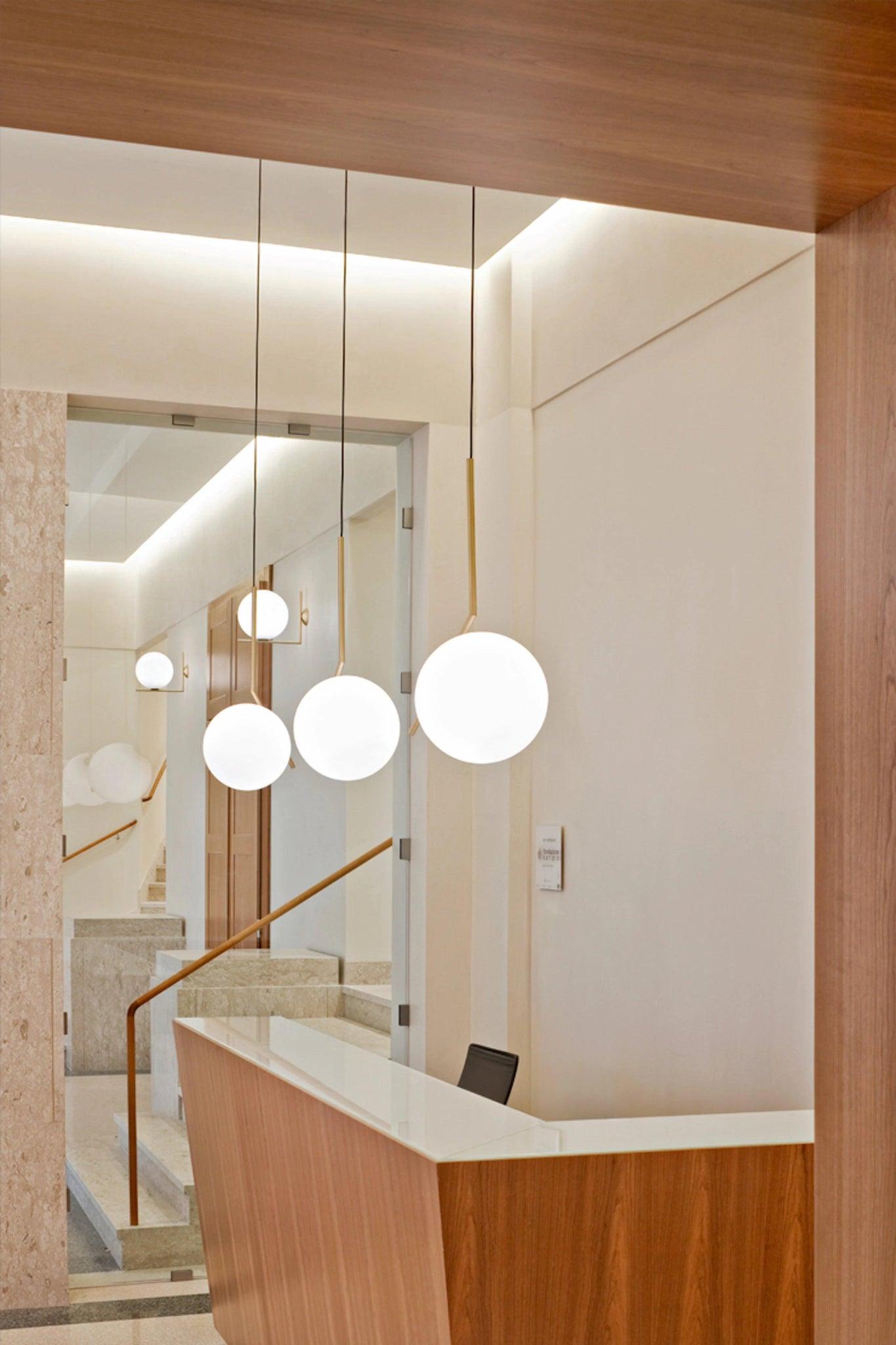 Lampa wisząca IC LIGHTS mosiężny Flos Eye on Design