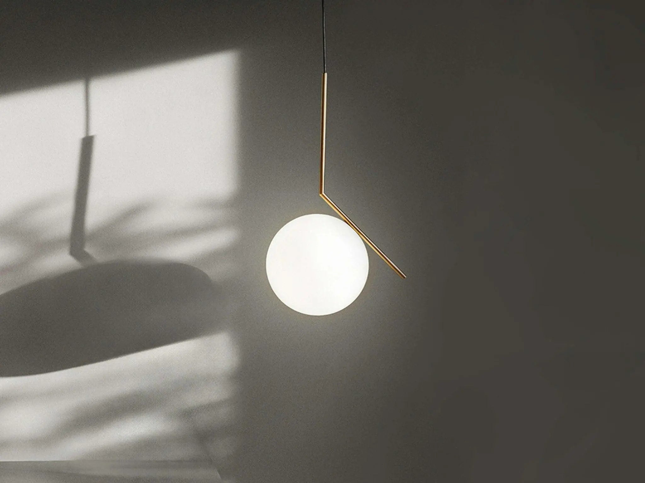 Lampa wisząca IC LIGHTS mosiężny – Flos