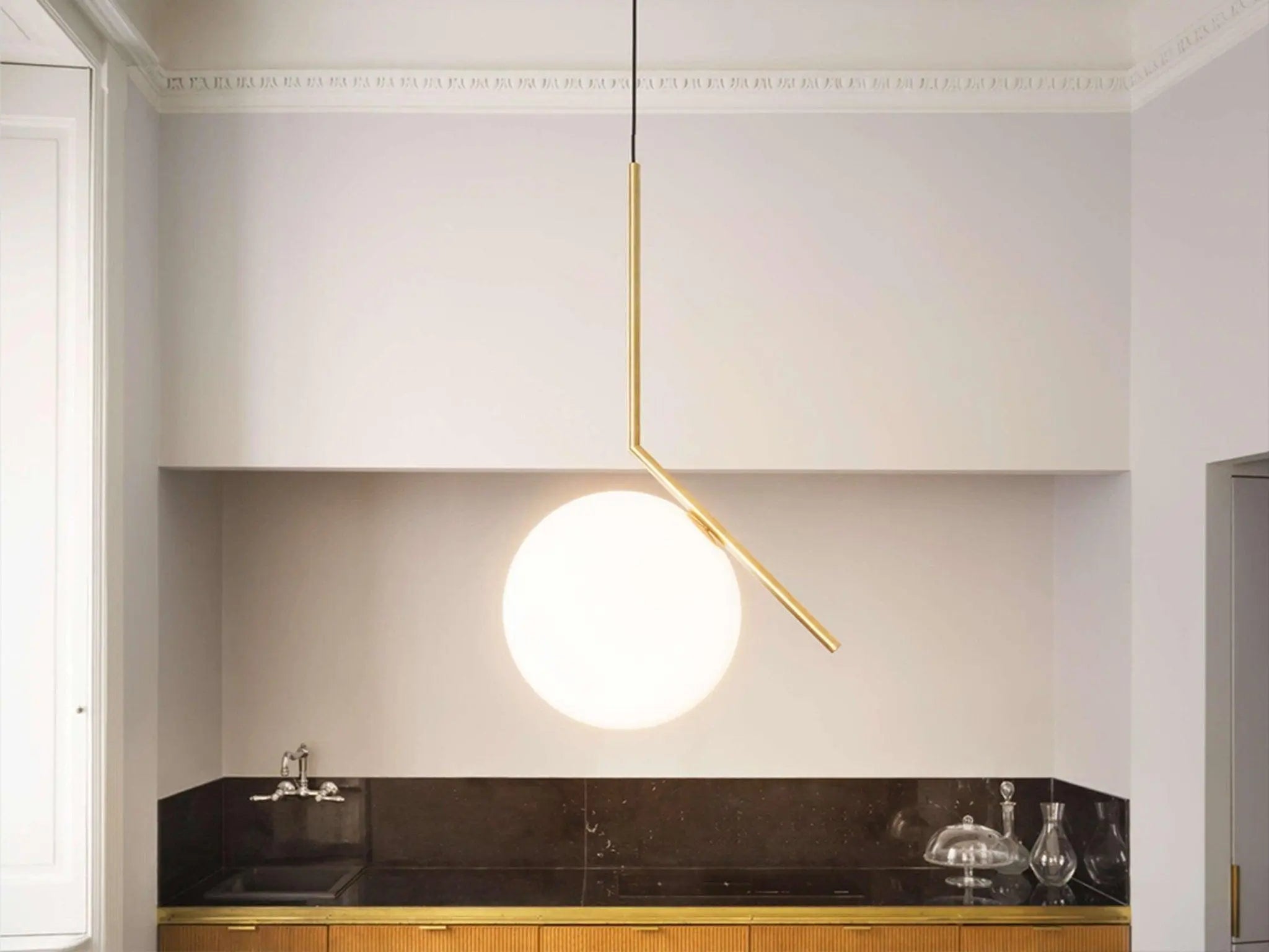 Lampa wisząca IC LIGHTS mosiężny – Flos