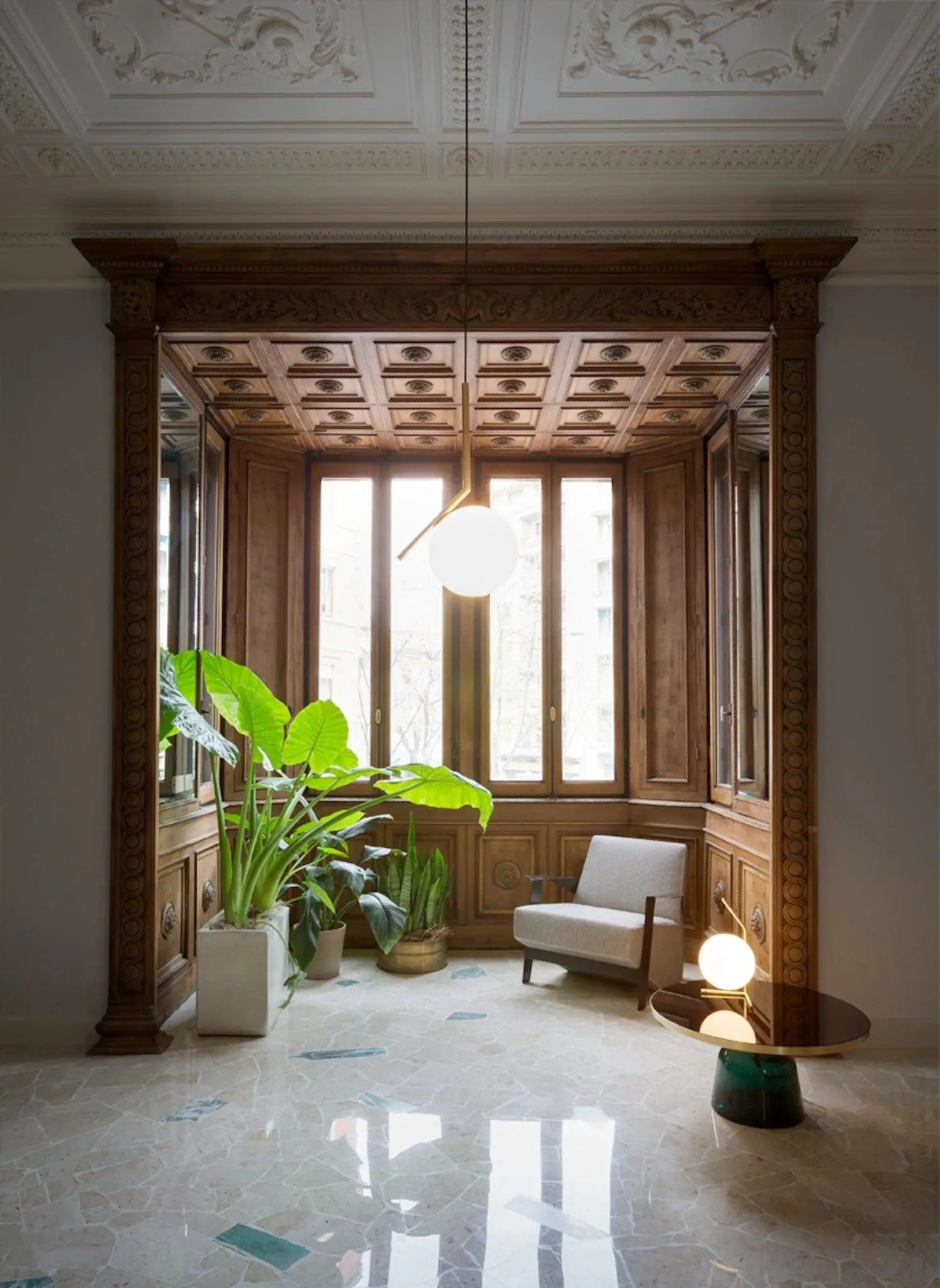 Lampa wisząca IC LIGHTS mosiężny – Flos