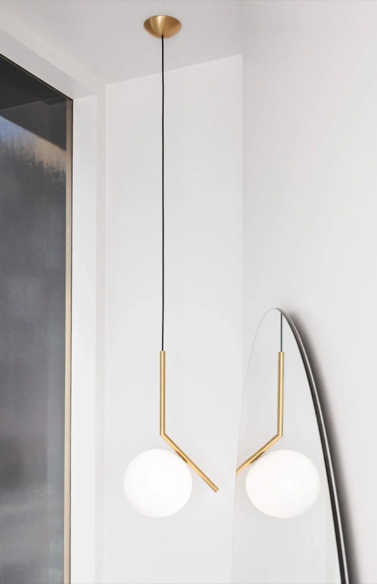 Lampa wisząca IC LIGHTS mosiężny – Flos
