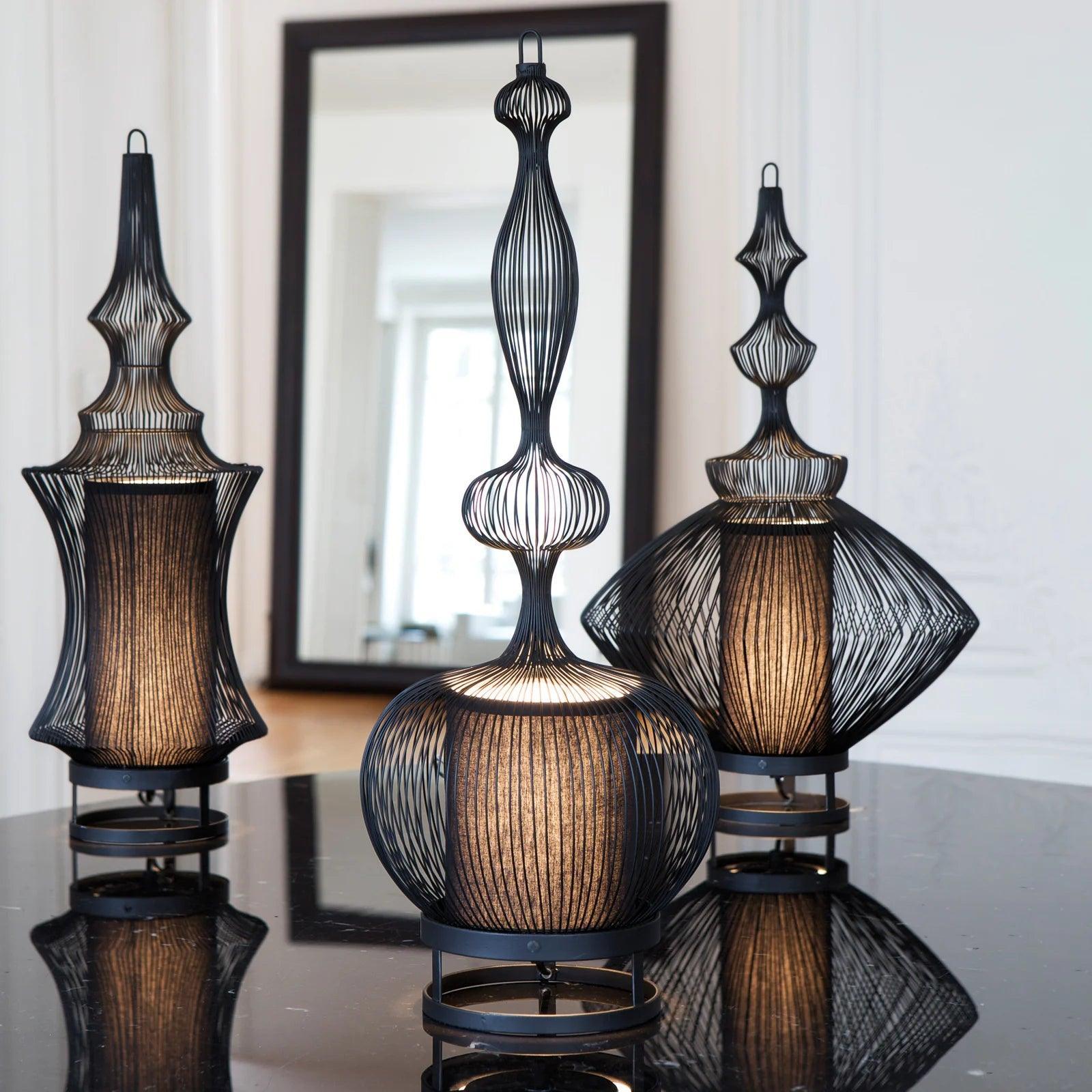 Lampa wisząca IMPERATRICE czarny Forestier Eye on Design