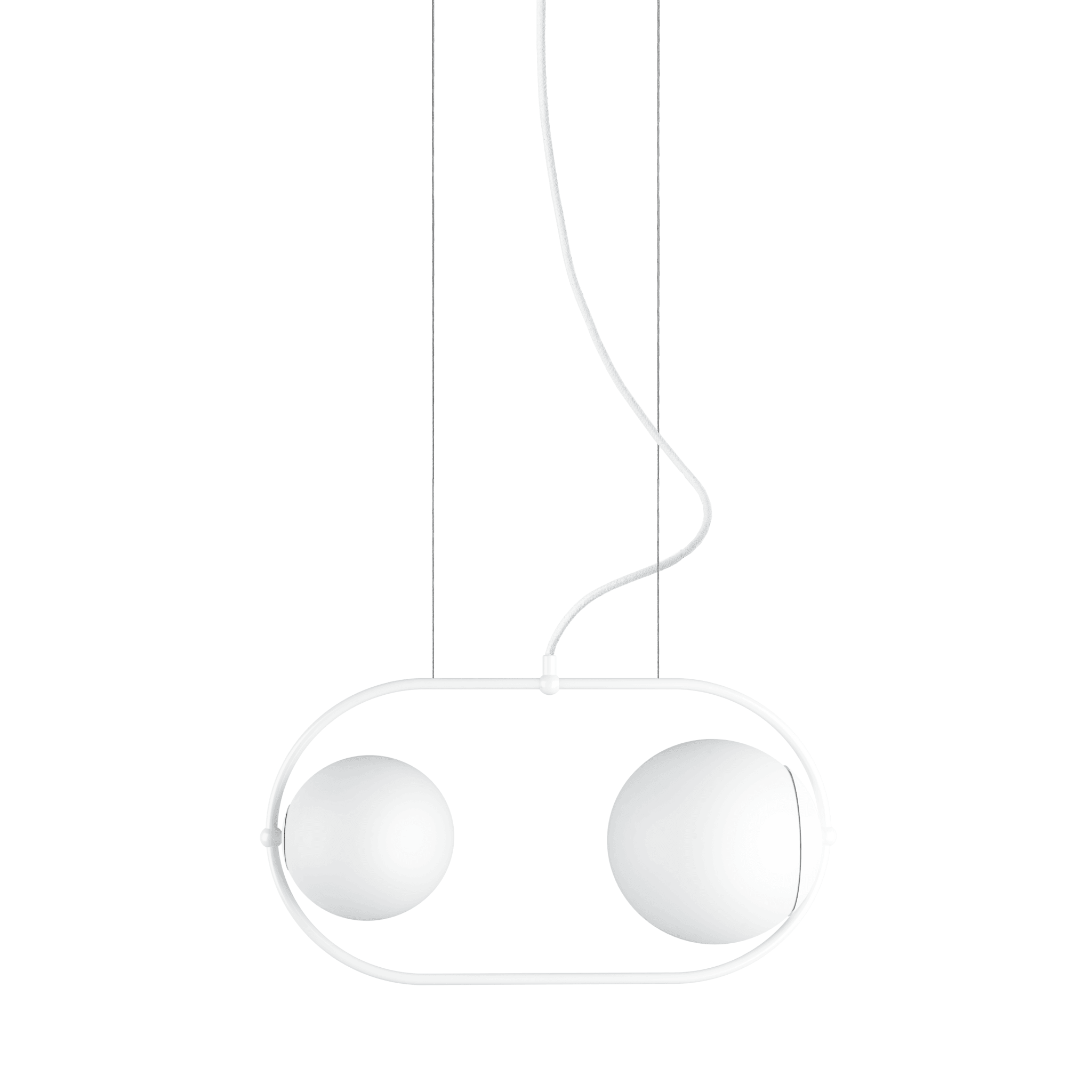 Lampa wisząca KOBAN DUO biały Ummo Eye on Design