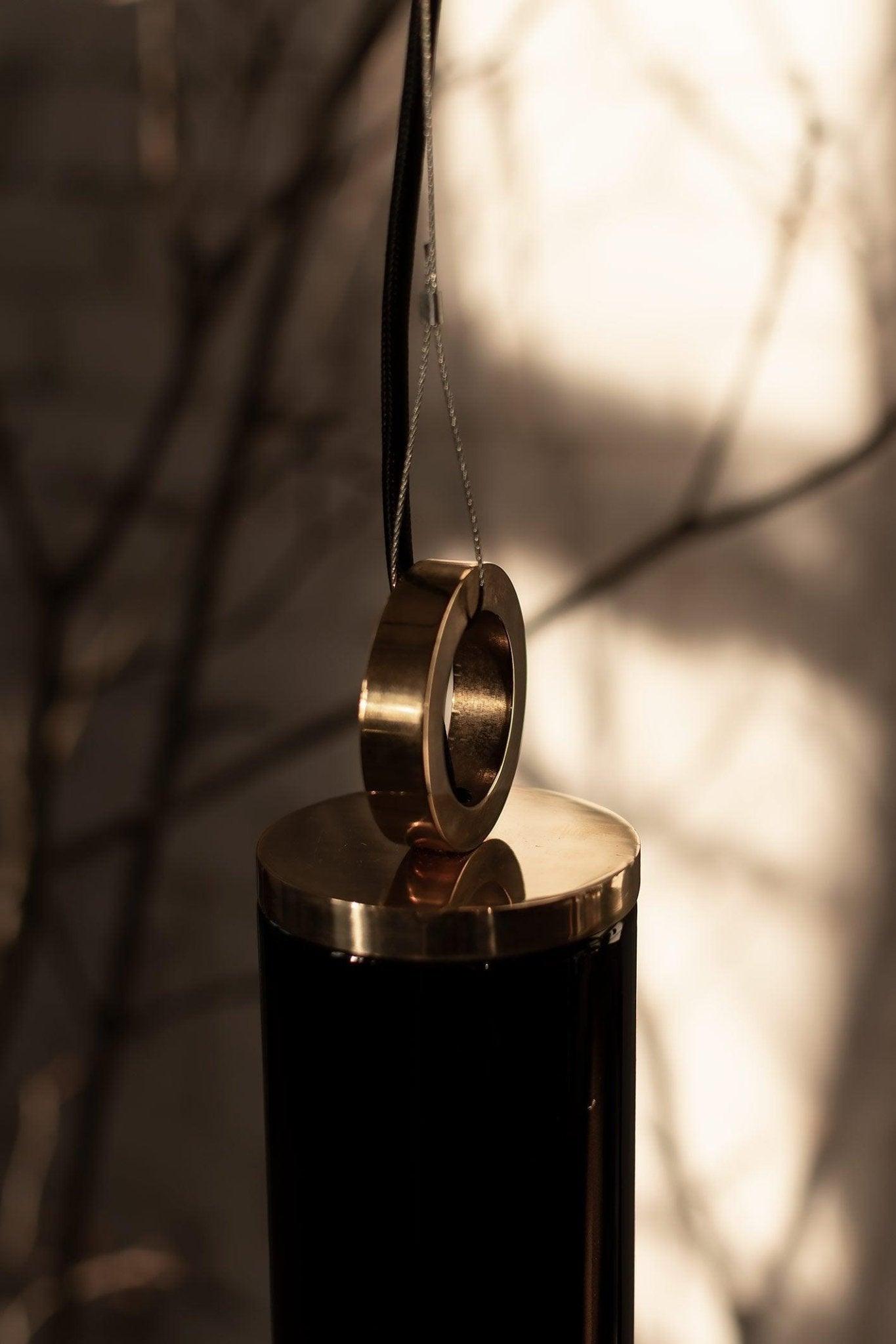 Lampa wisząca KOPENHAGA mosiężny Embassy Interiors Eye on Design