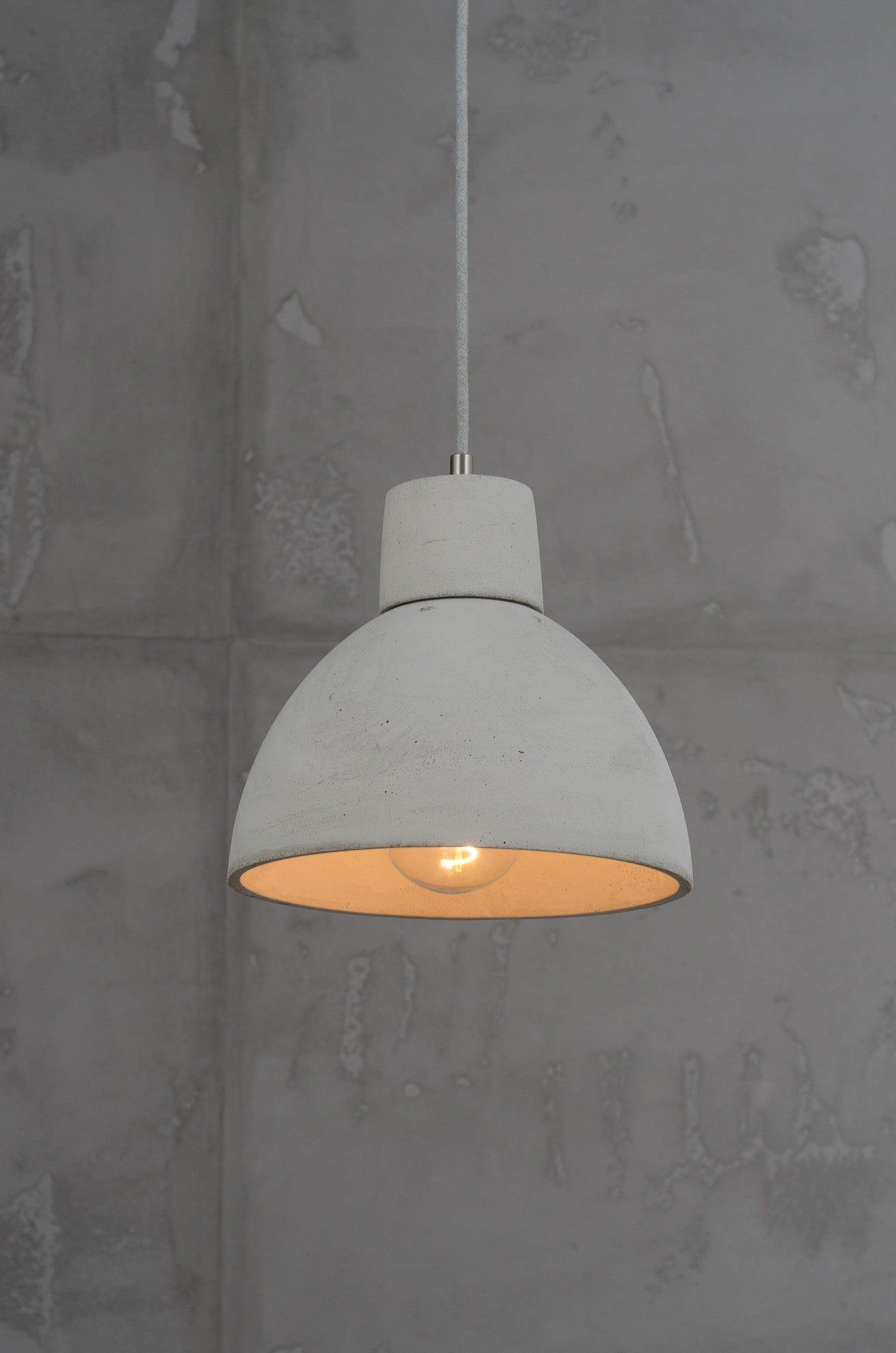 Lampa wisząca KORTA betonowa Loftlight Naturalny Beton Eye on Design