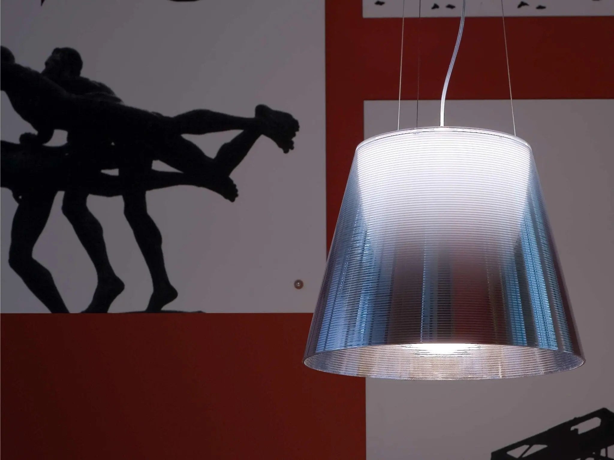 Lampa wisząca KTRIBE transparentny – Flos