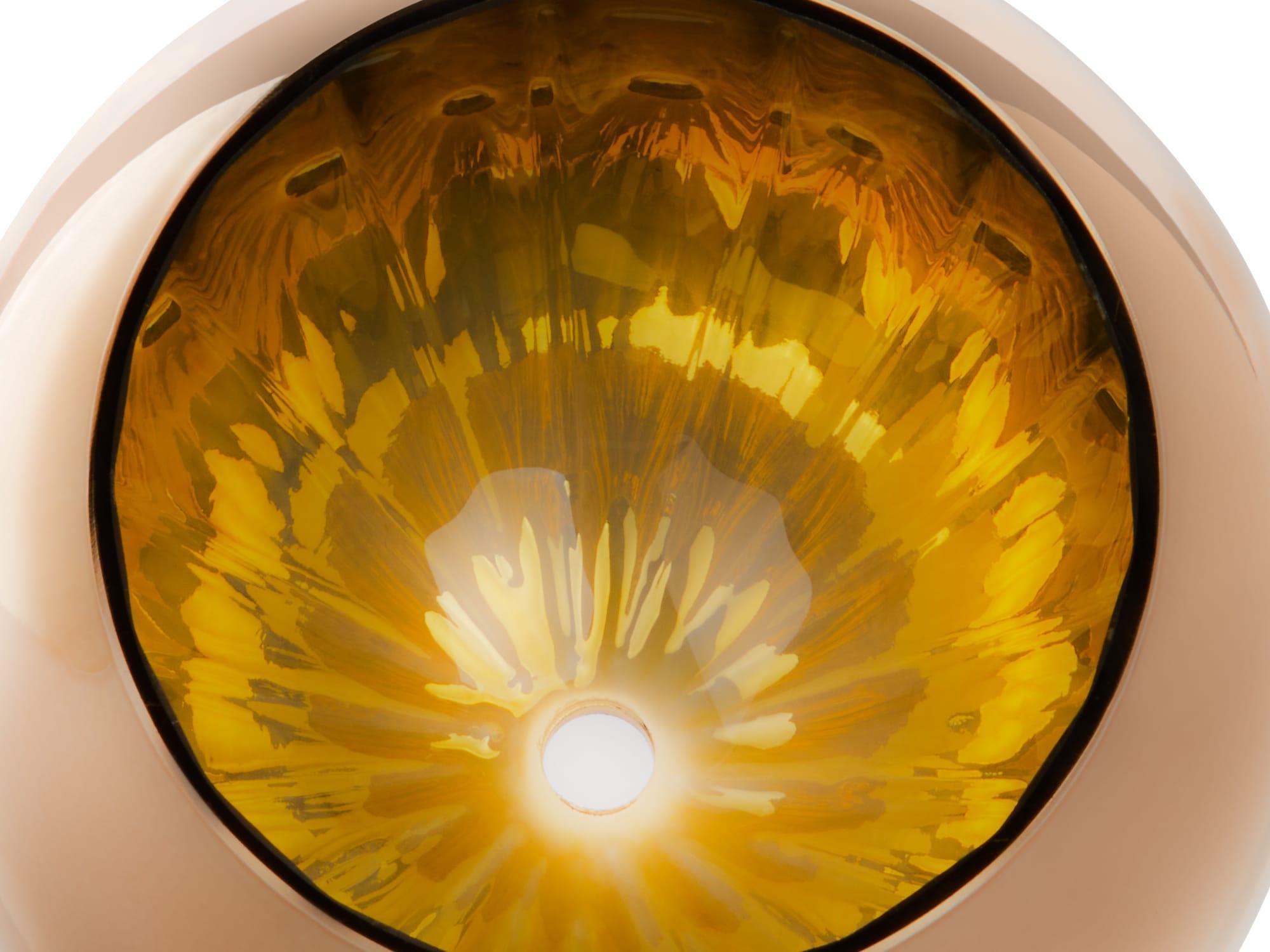 Lampa wisząca KUBRIC SO satynowy złoty Contardi Eye on Design