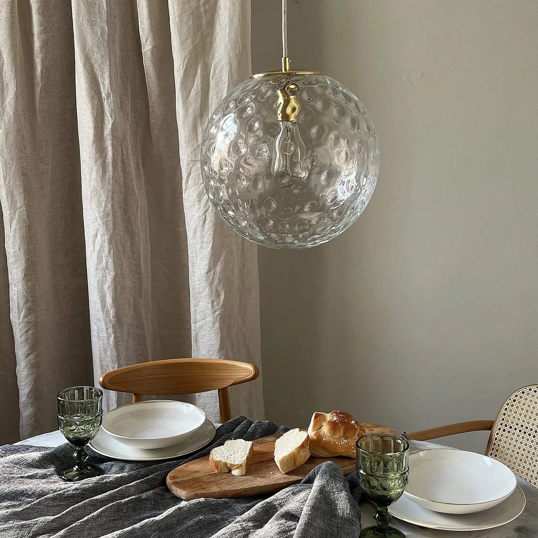Lampa wisząca KULA REFLEKSYJNA nikiel – Embassy Interiors