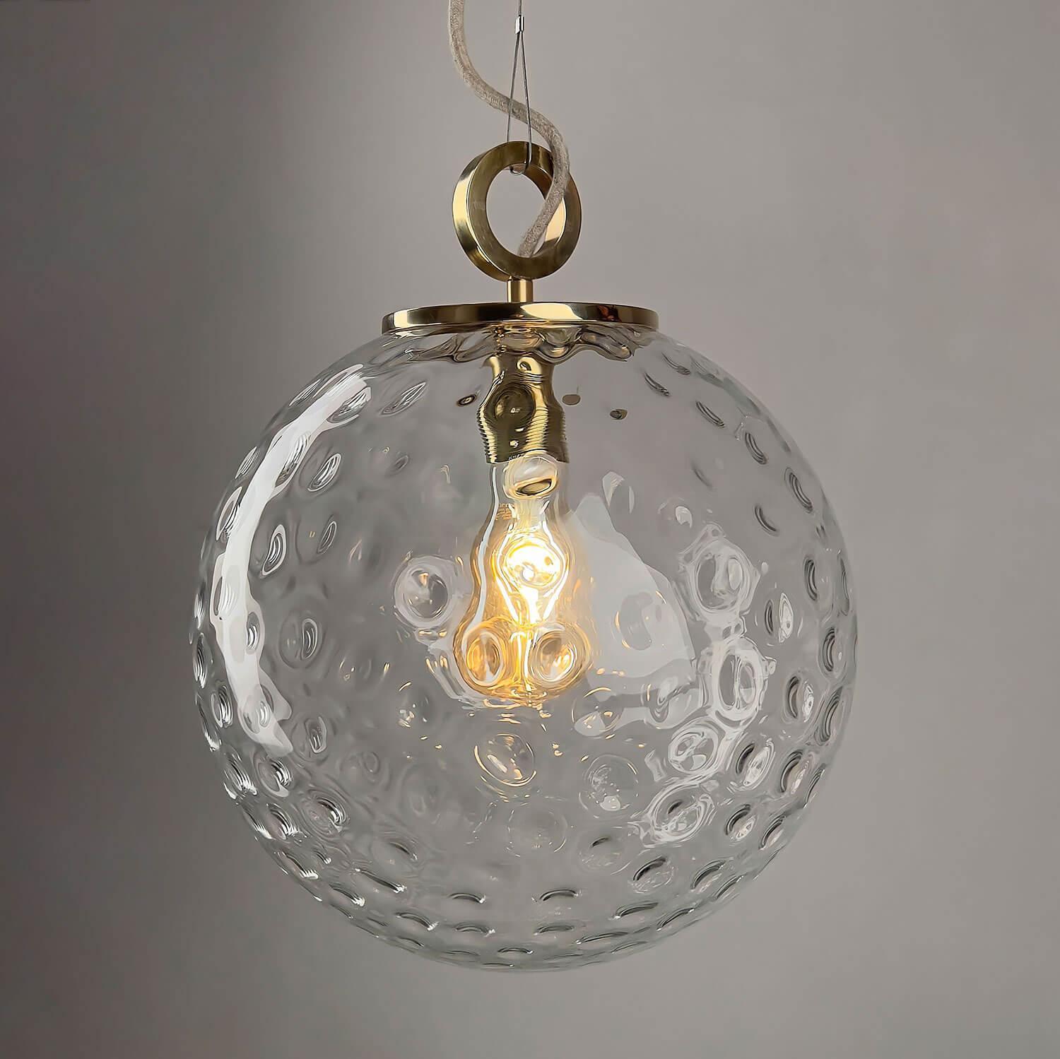 Lampa wisząca KULA REFLEKSYJNA nikiel Embassy Interiors Eye on Design