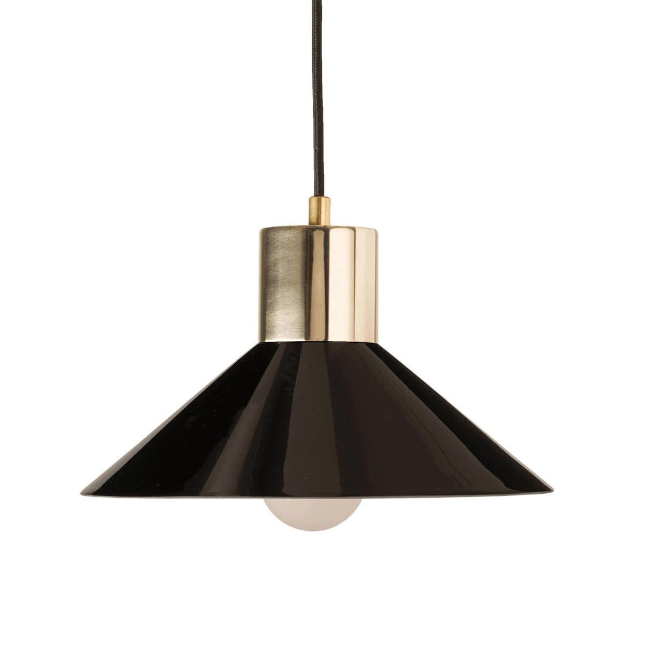 Lampa wisząca MALMO czarny Embassy Interiors duża klasyczne Eye on Design