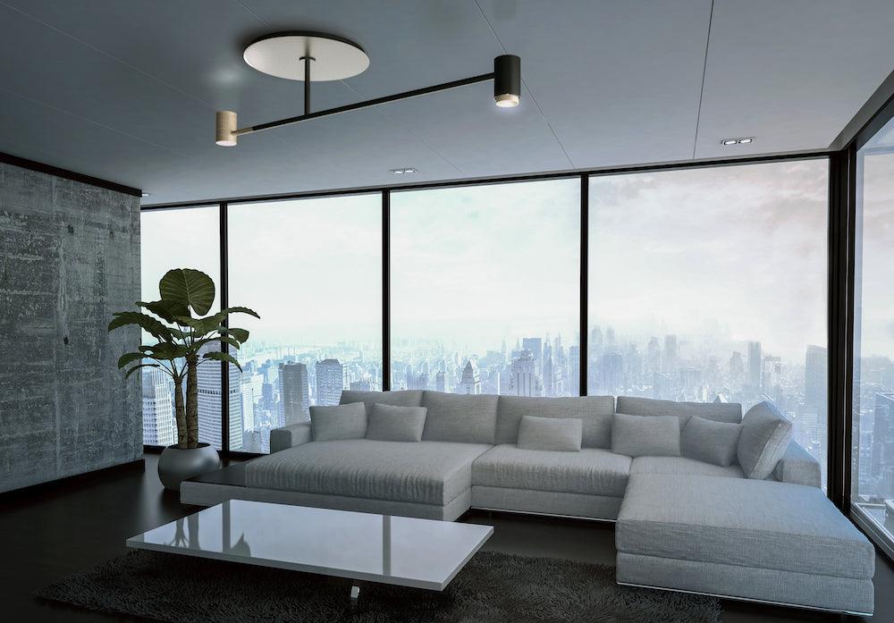 Lampa wisząca MELANOCETUS satynowy złoty Contardi Eye on Design