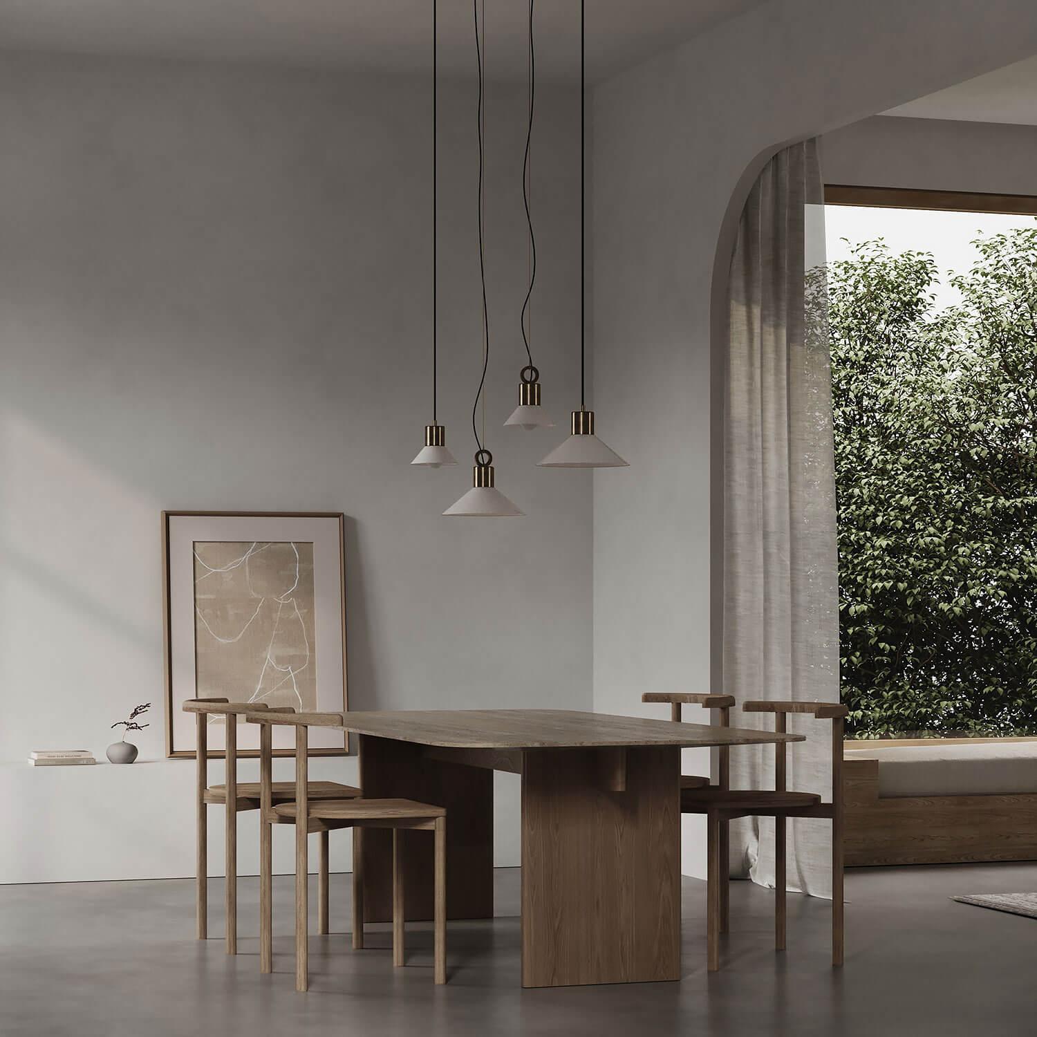 Lampa wisząca OSLO biały Embassy Interiors Eye on Design