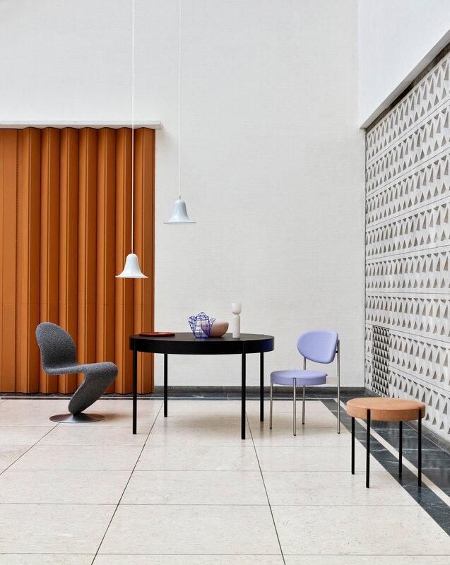 Lampa wisząca PANTOP ciemnozielony Verpan Eye on Design