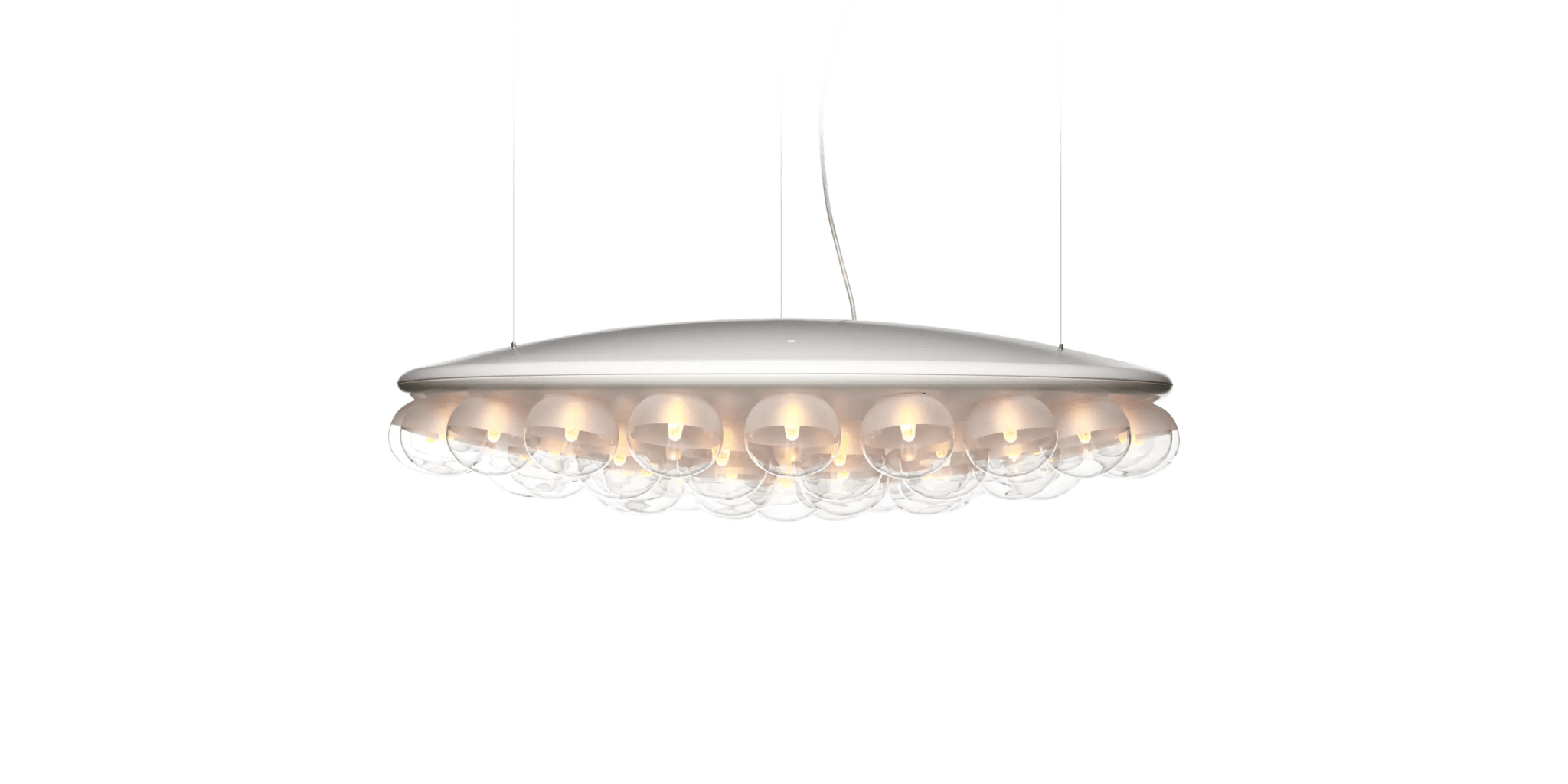 Lampa wisząca PROP LIGHT ROUND SINGLE szkło Moooi 2700K Eye on Design