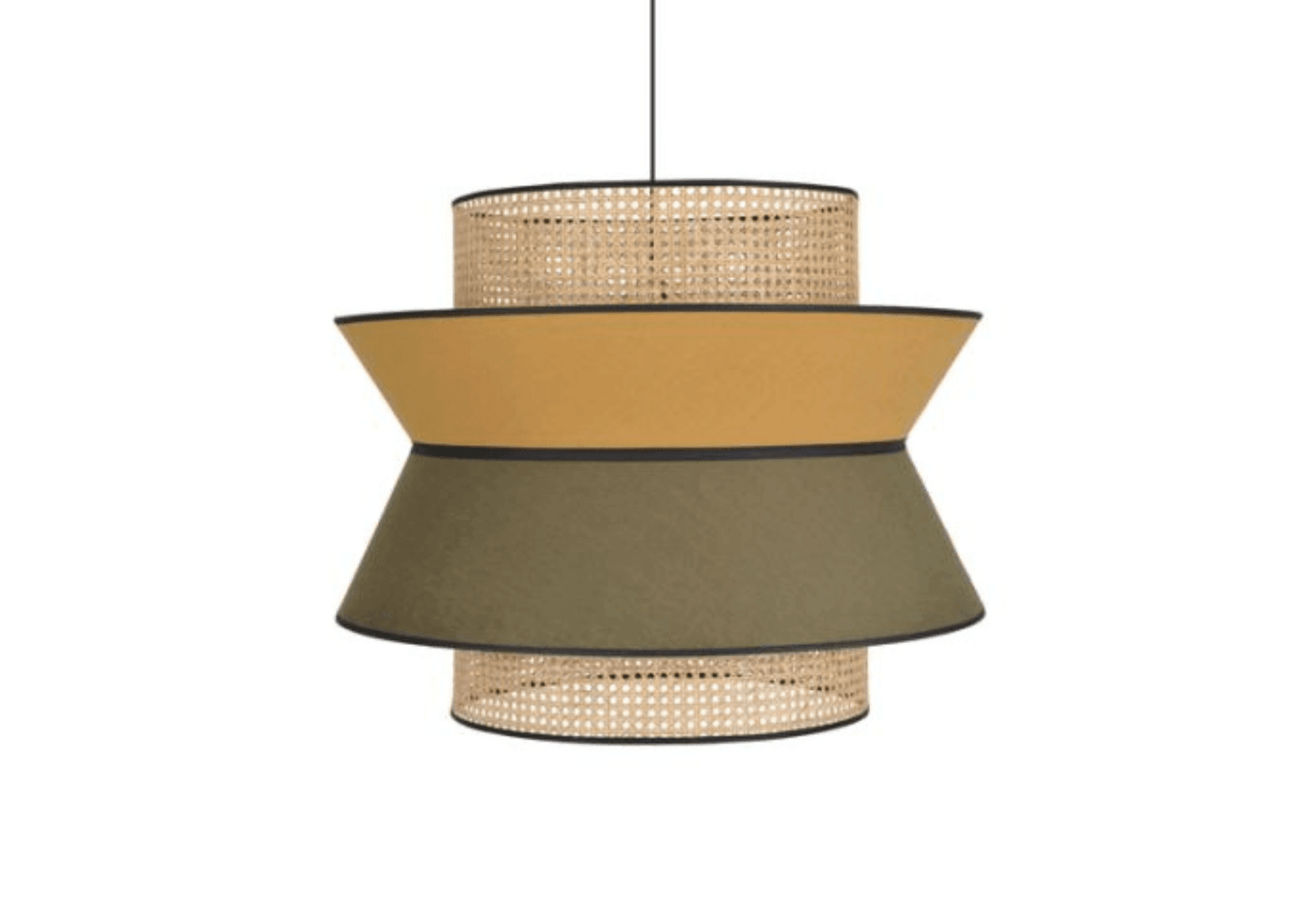 Lampa wisząca SINGAPOUR XL/XXL oliwkowy Market Set Eye on Design