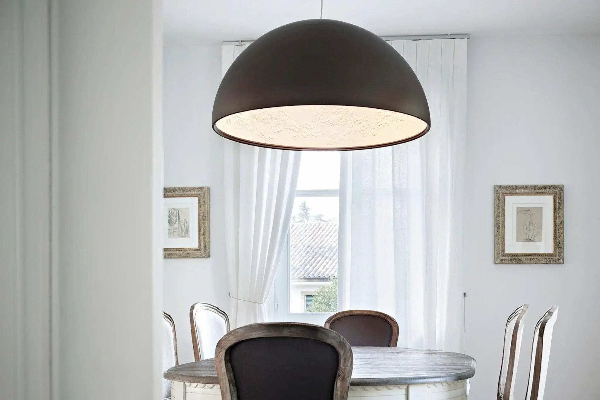 Lampa wisząca SKYGARDEN czarny matowy – Flos