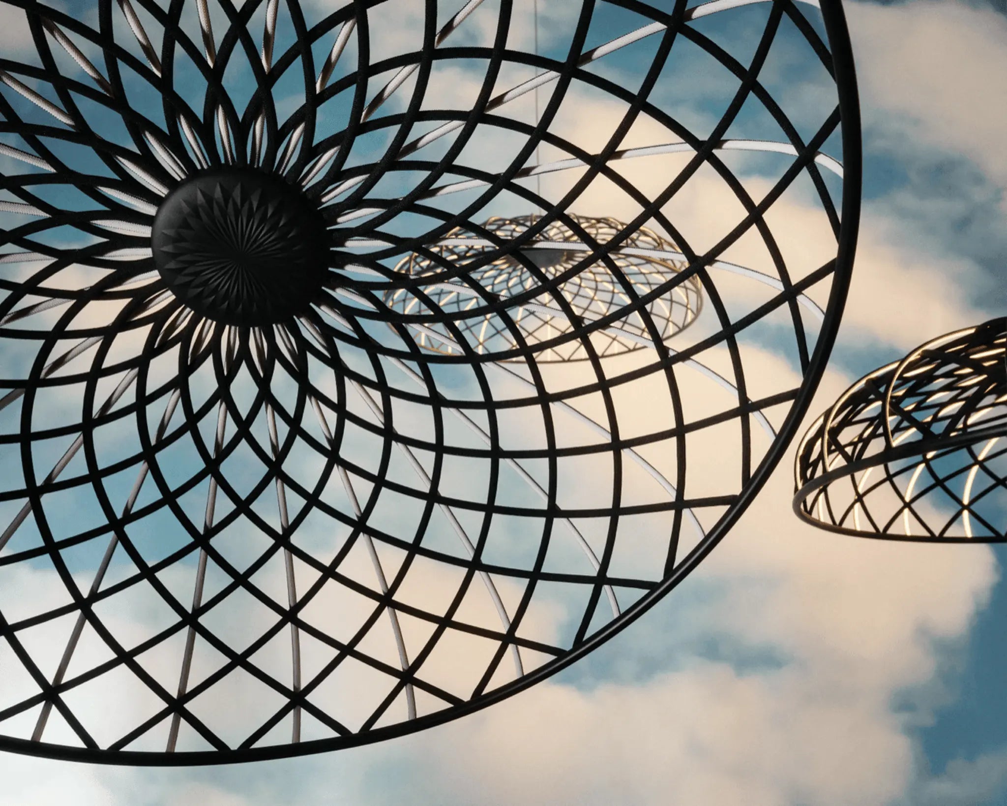 Lampa wisząca SKYNEST antracytowy – Flos
