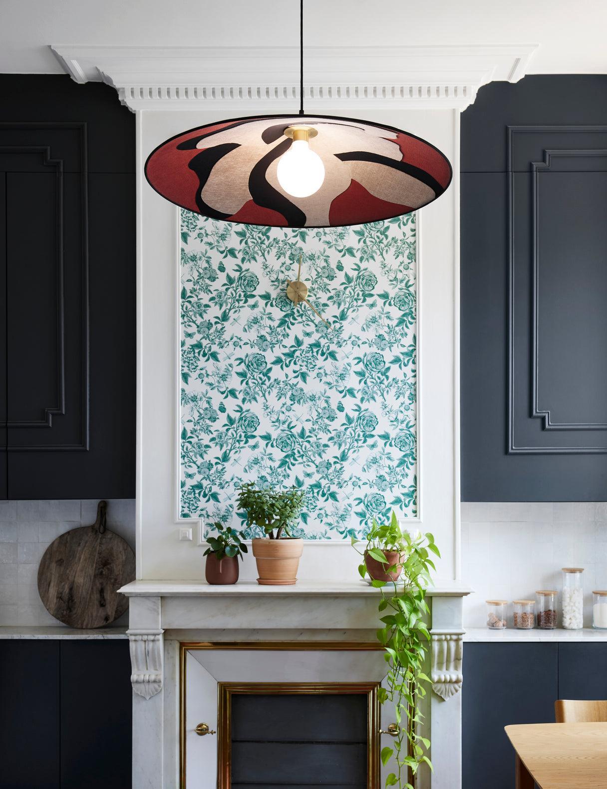 Lampa wisząca SONIA LAUDET karminowy Market Set Eye on Design