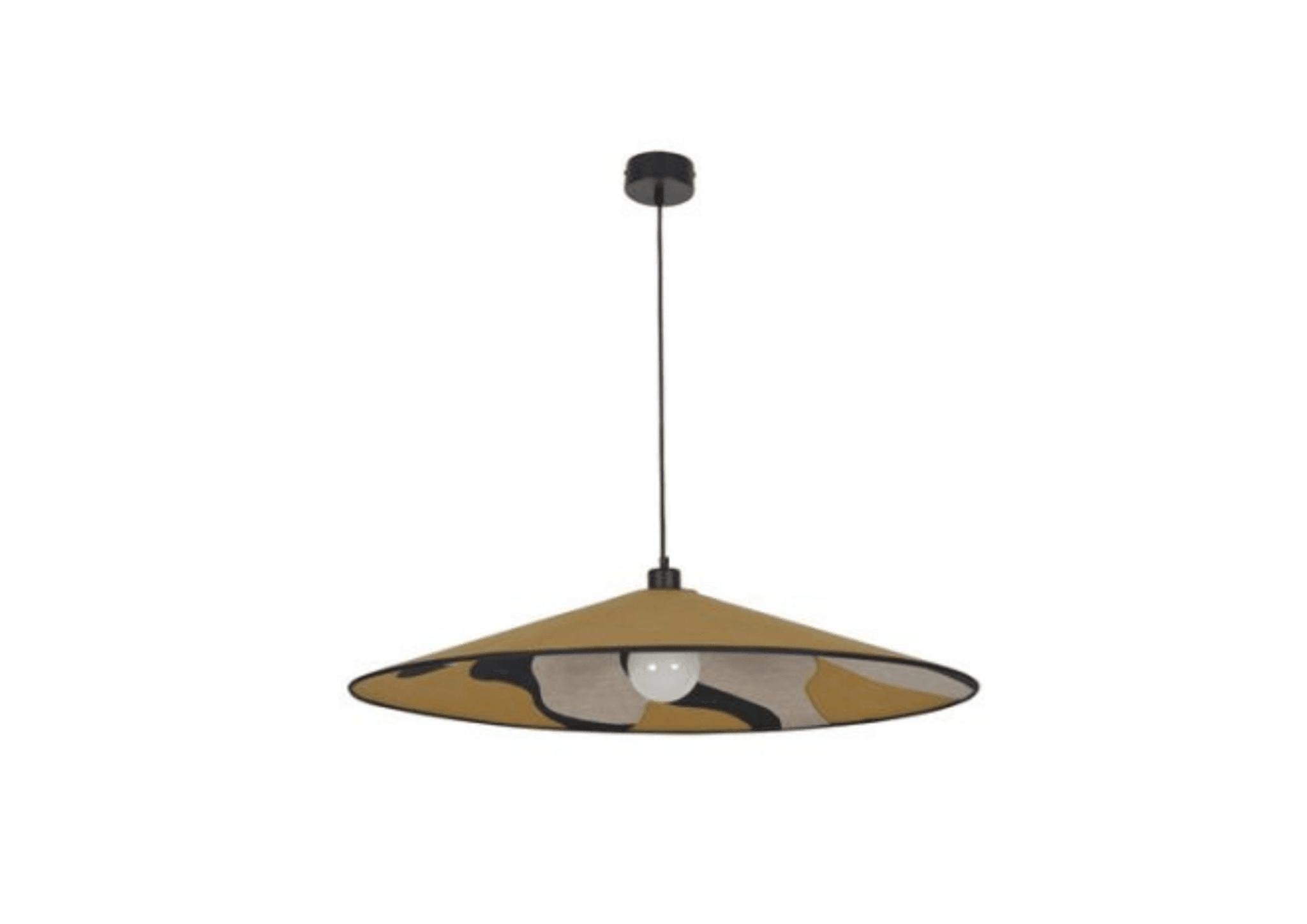 Lampa wisząca SONIA LAUDET musztardowy Market Set Ø80 cm Eye on Design