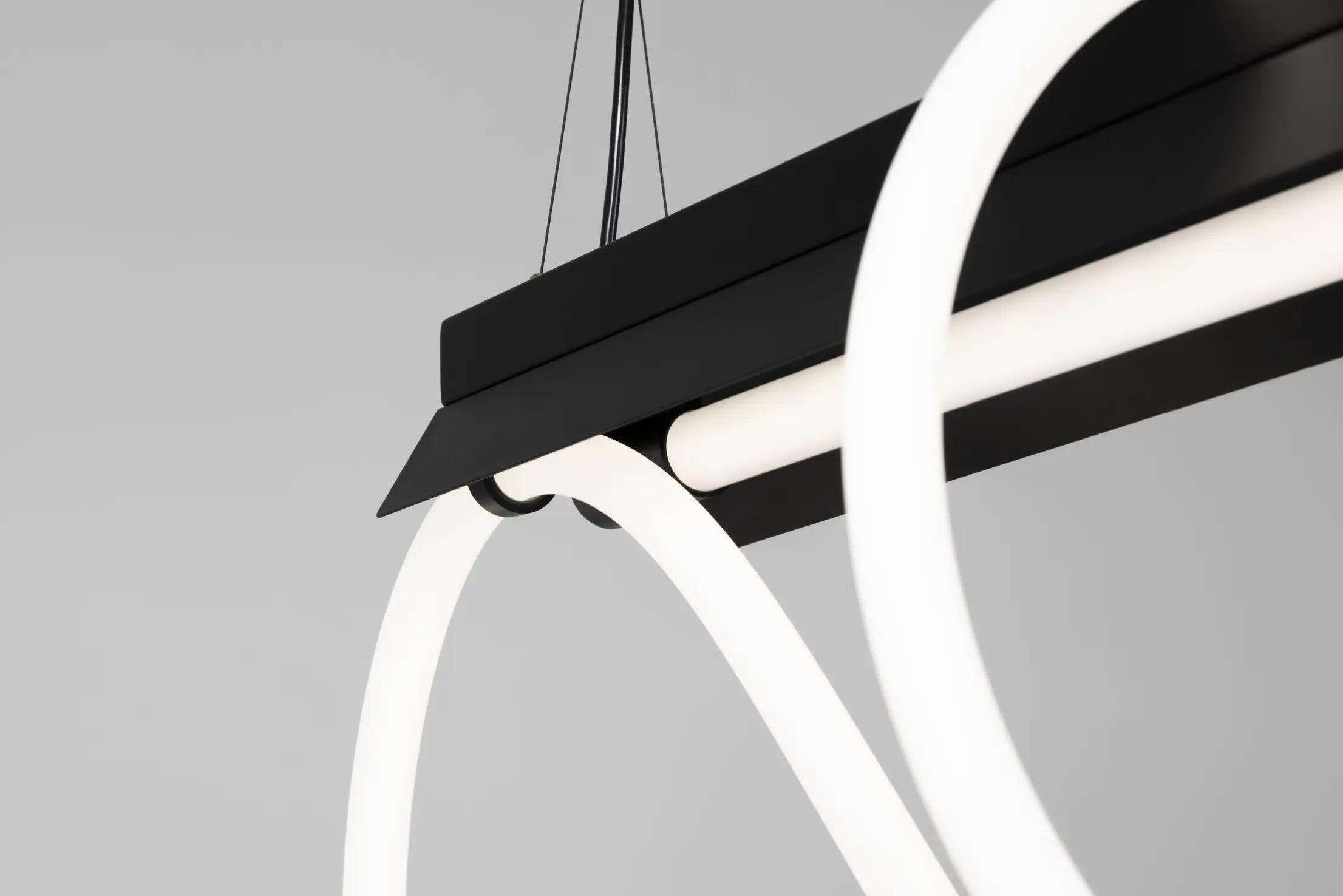 Lampa wisząca TUBELIGHT czarny Moooi Eye on Design