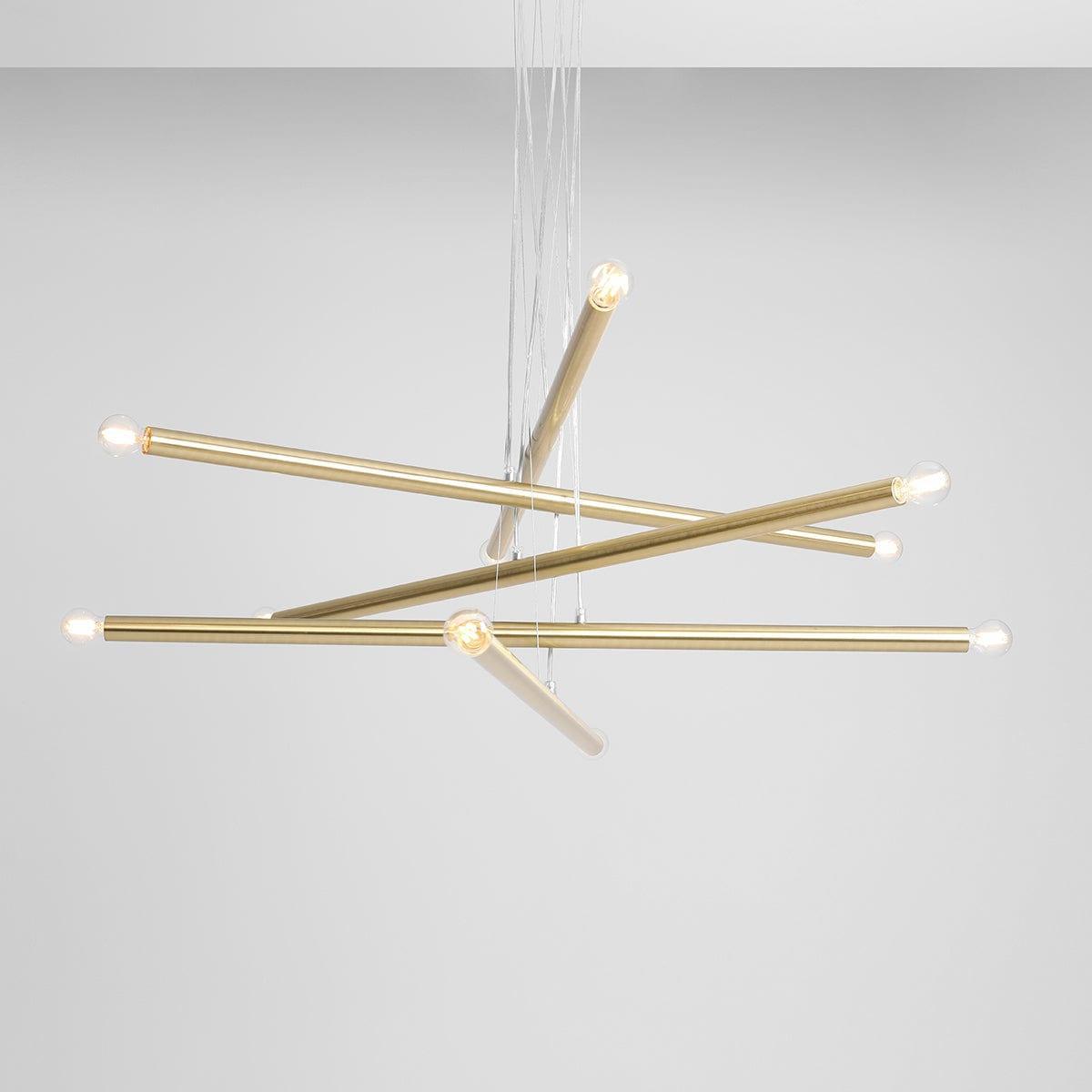 Lampa wisząca TUBO mosiężny Artera Eye on Design