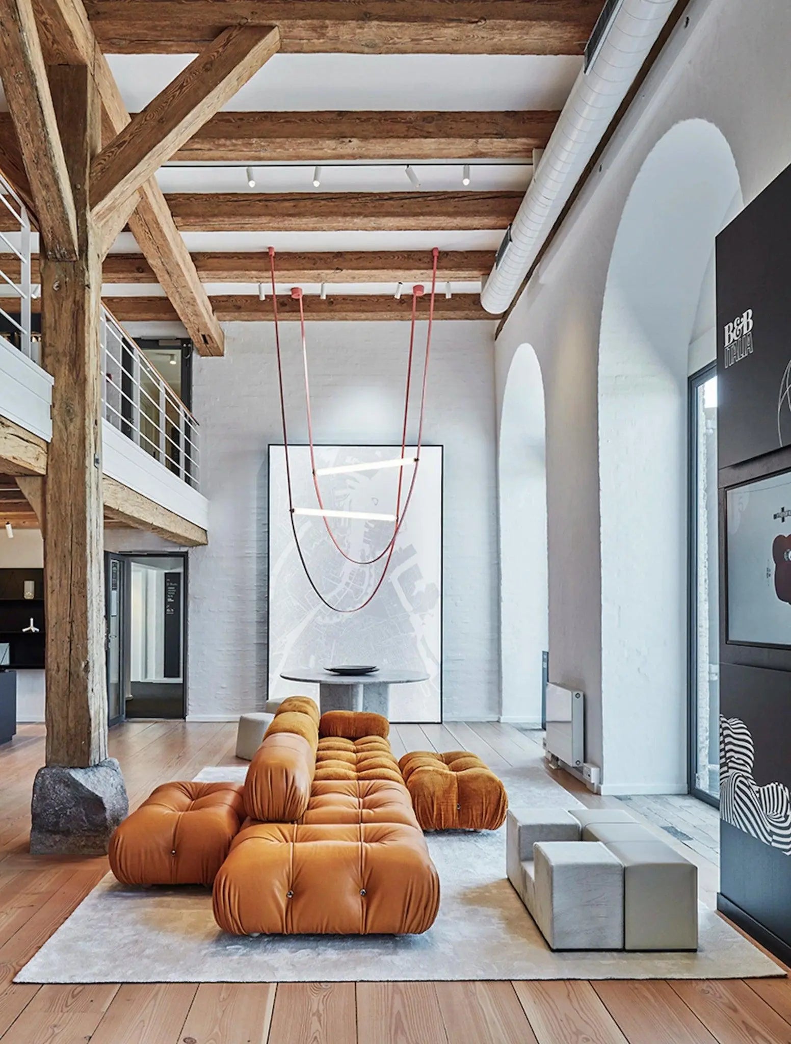 Lampa wisząca WIRELINE różowy – Flos