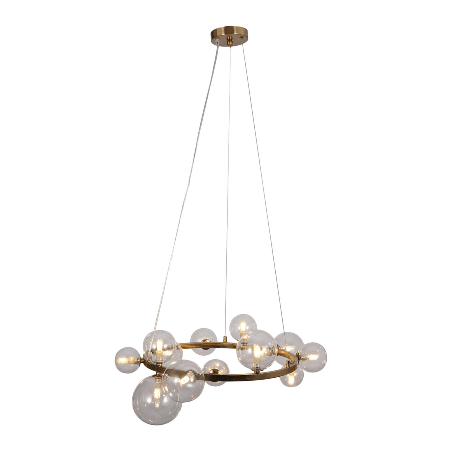 Lampa wisząca YOSIE złoty Richmond Interiors Eye on Design