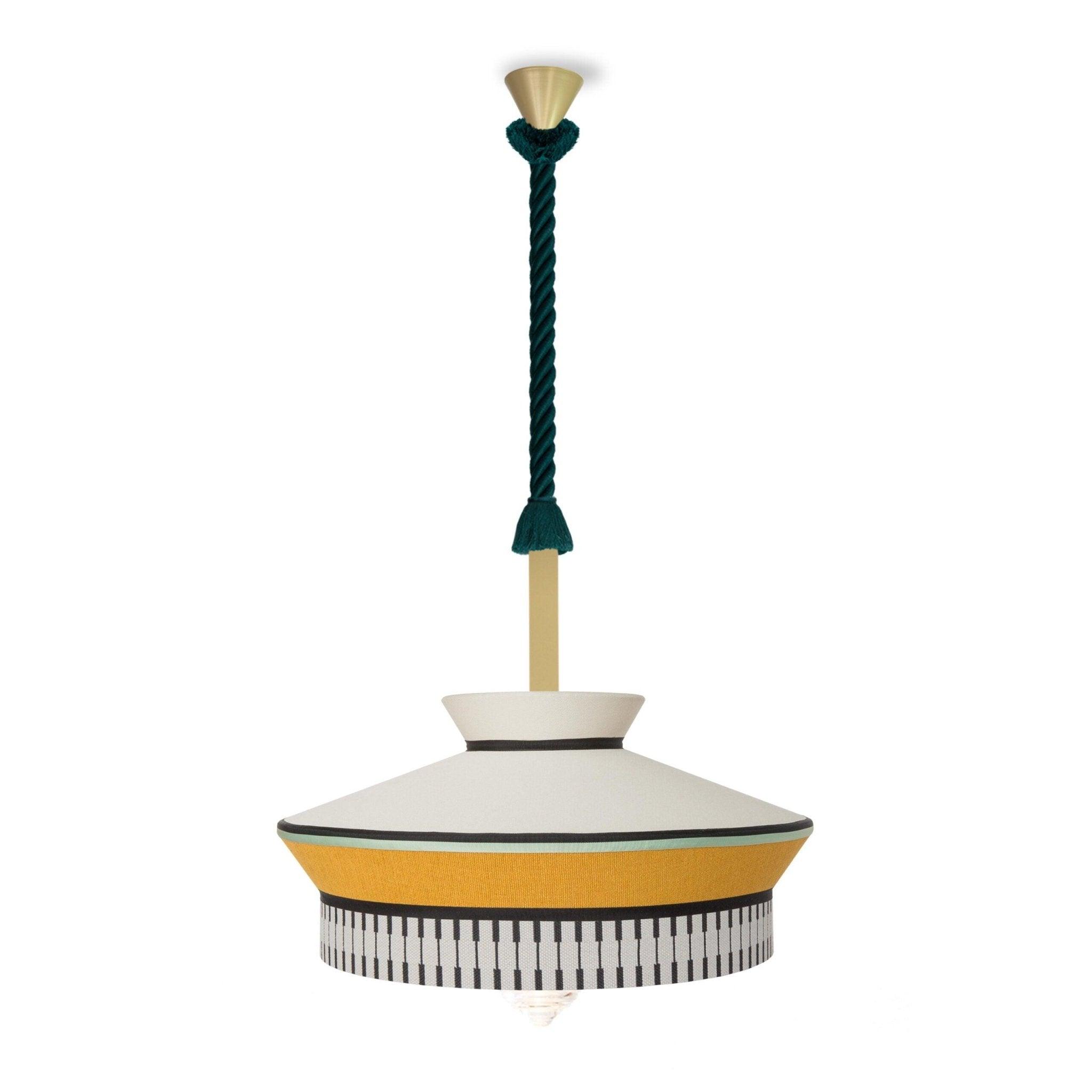 Lampa zewnętrzna CALYPSO MARTINIQUE żółty Contardi XL 1.9 m Eye on Design