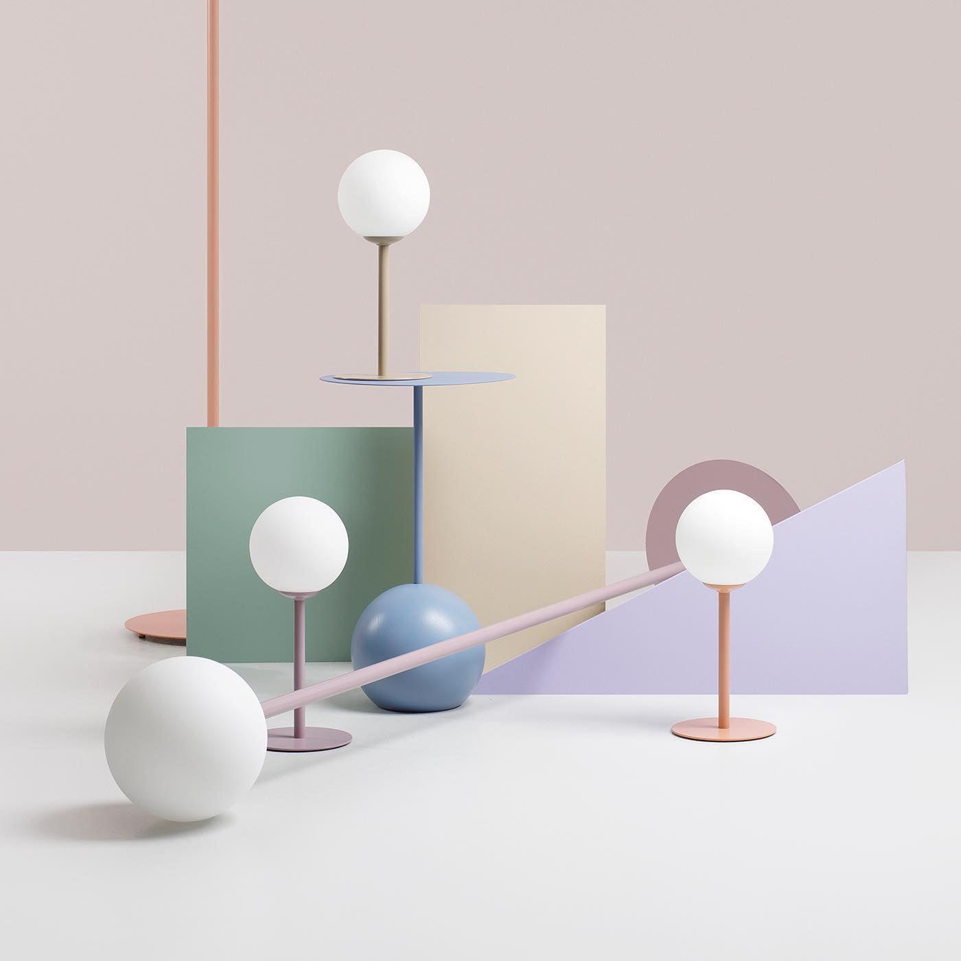 Lampka biurkowa PINNE czerwony Artera Eye on Design