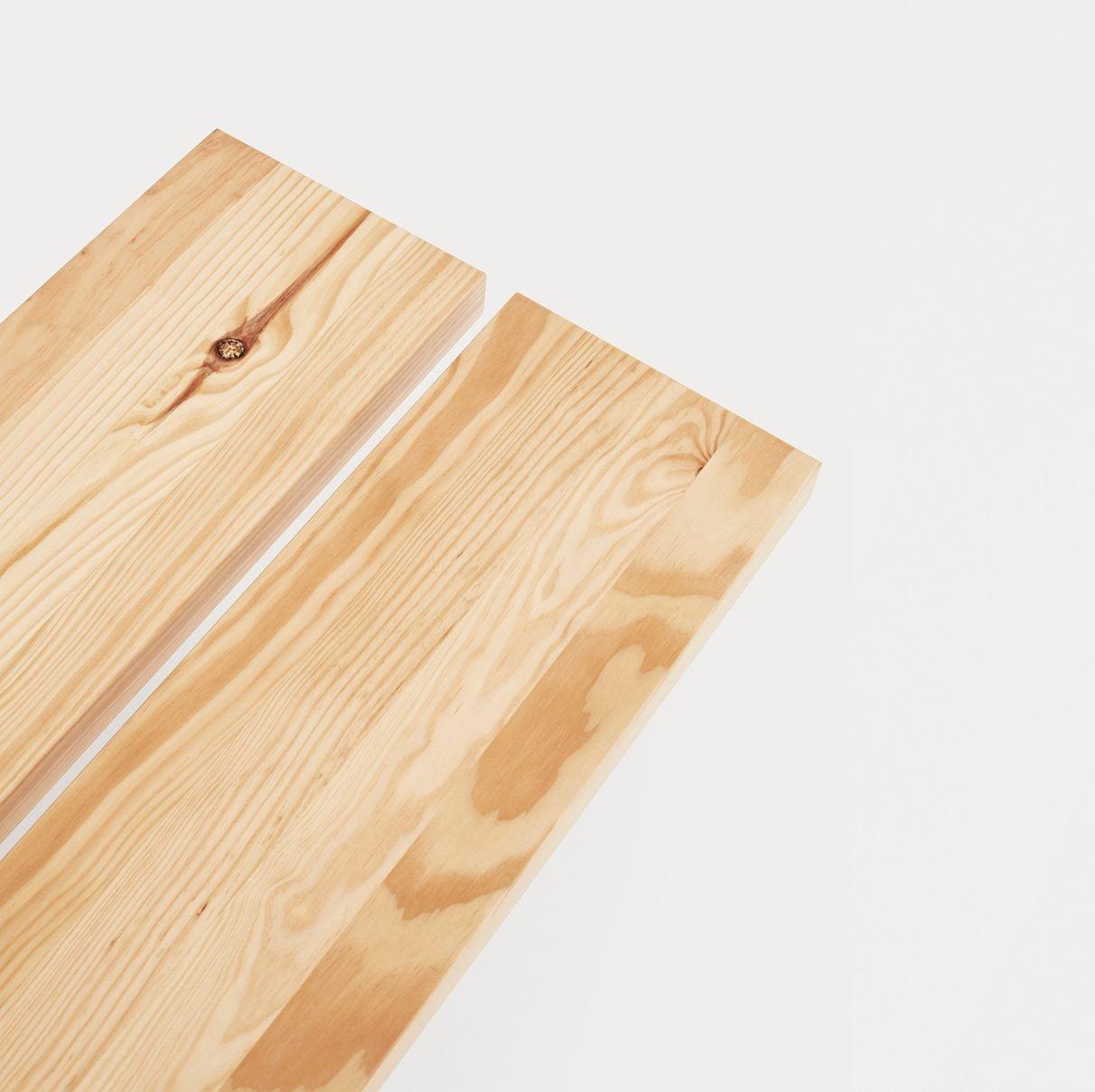 Ławka BANDA drewno sosnowe Teulat Eye on Design