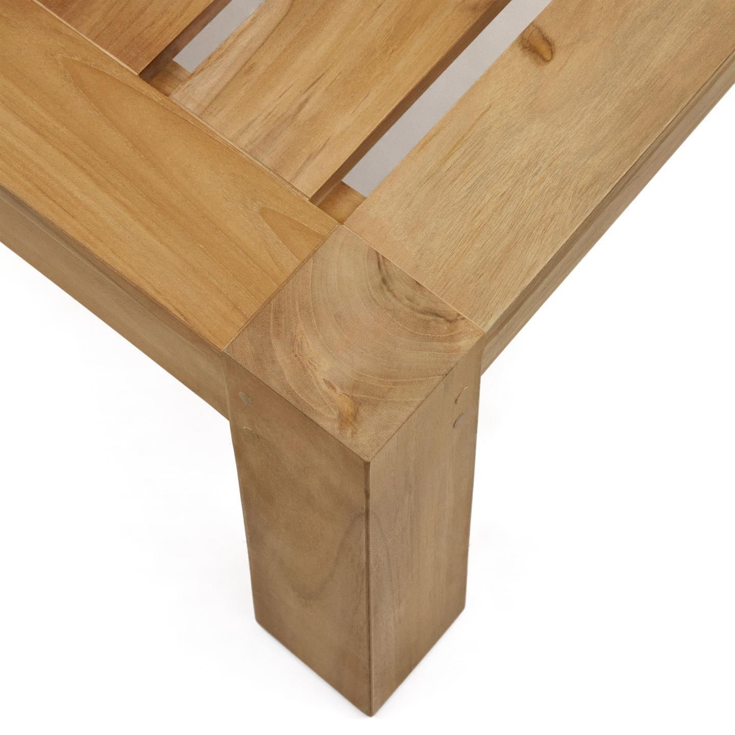 Leżak FORCANERA lite drewno tekowe La Forma Eye on Design