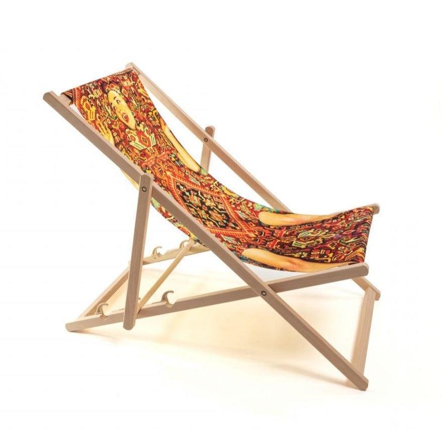 Leżak LADY ON CARPET czerwony Seletti Eye on Design