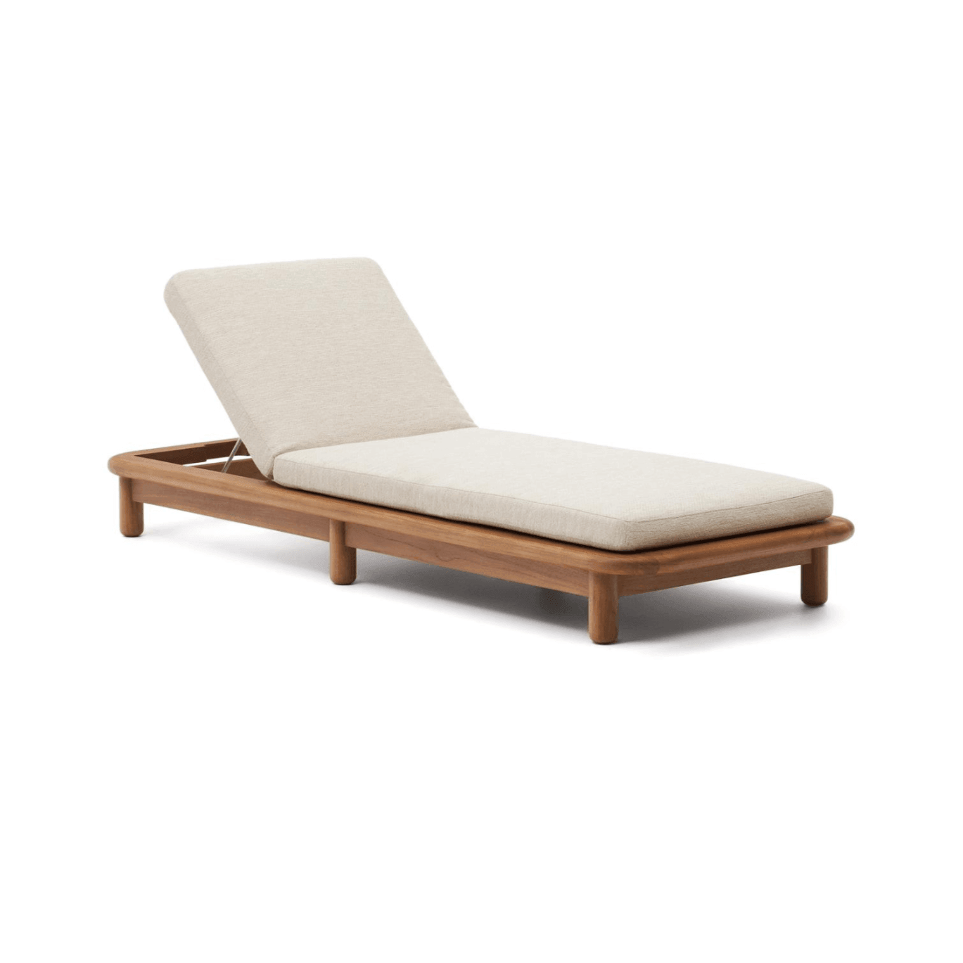 Leżak ogrodowy TURQUETA drewno tekowe La Forma Eye on Design