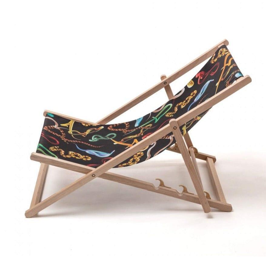 Leżak SNEAKS czarny Seletti Eye on Design