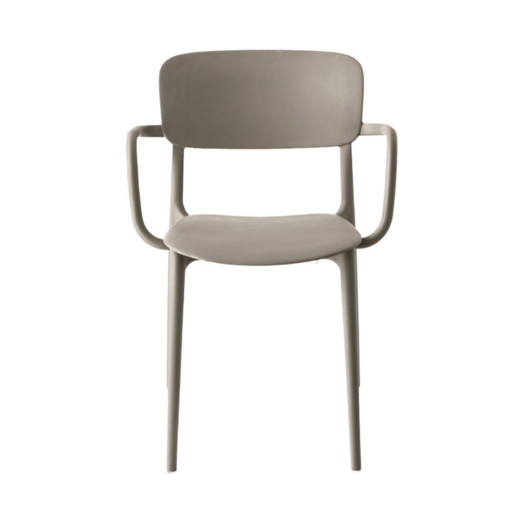 LIBERTY armchair in taupe