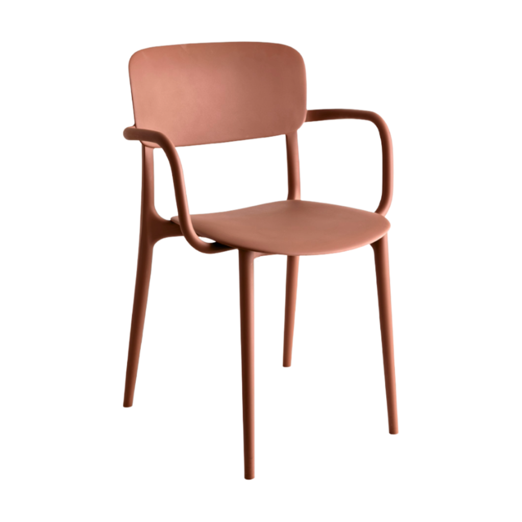 LIBERTY Armchair in Brick Red