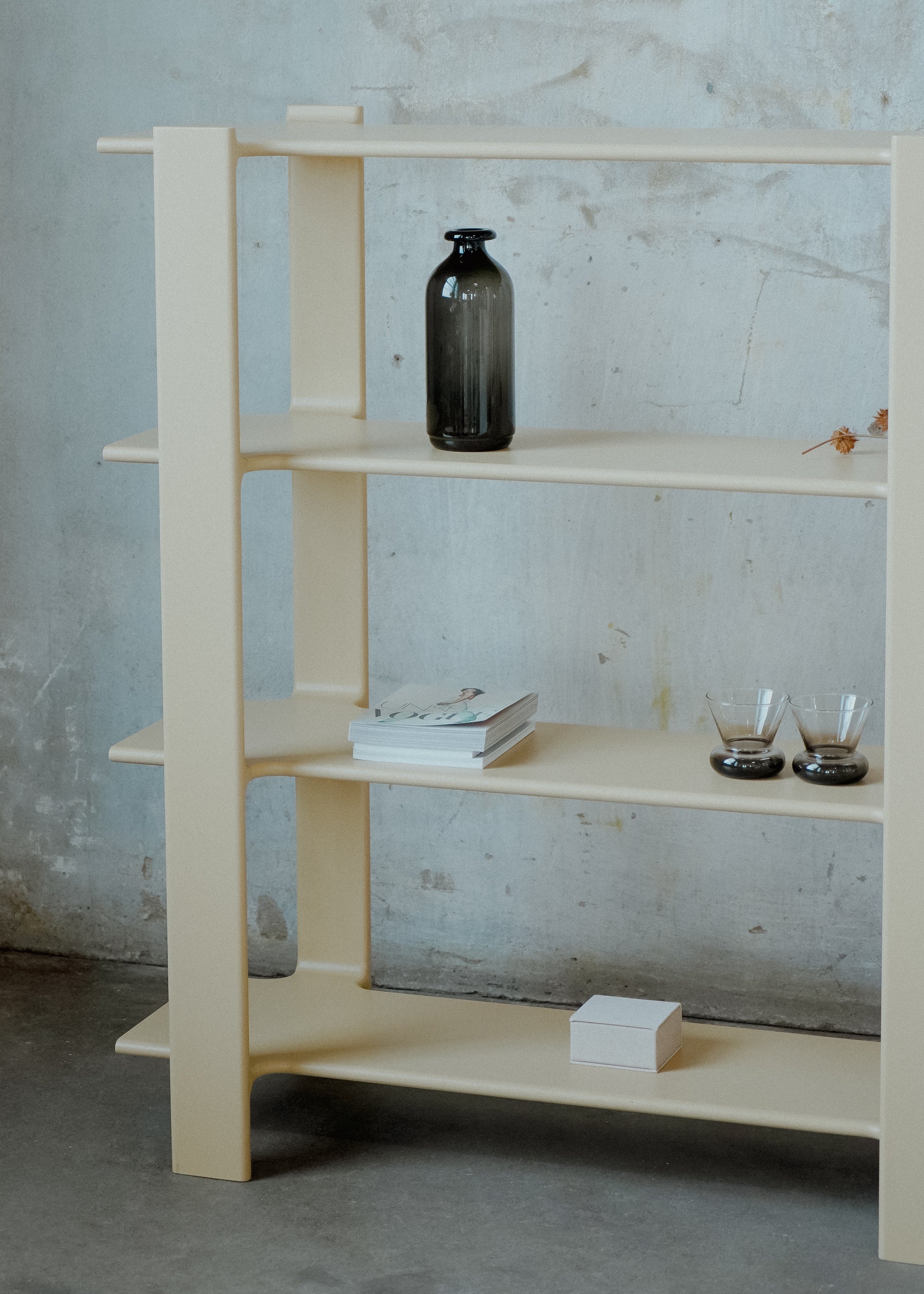 Regál LIGO tmavé dubové drevo