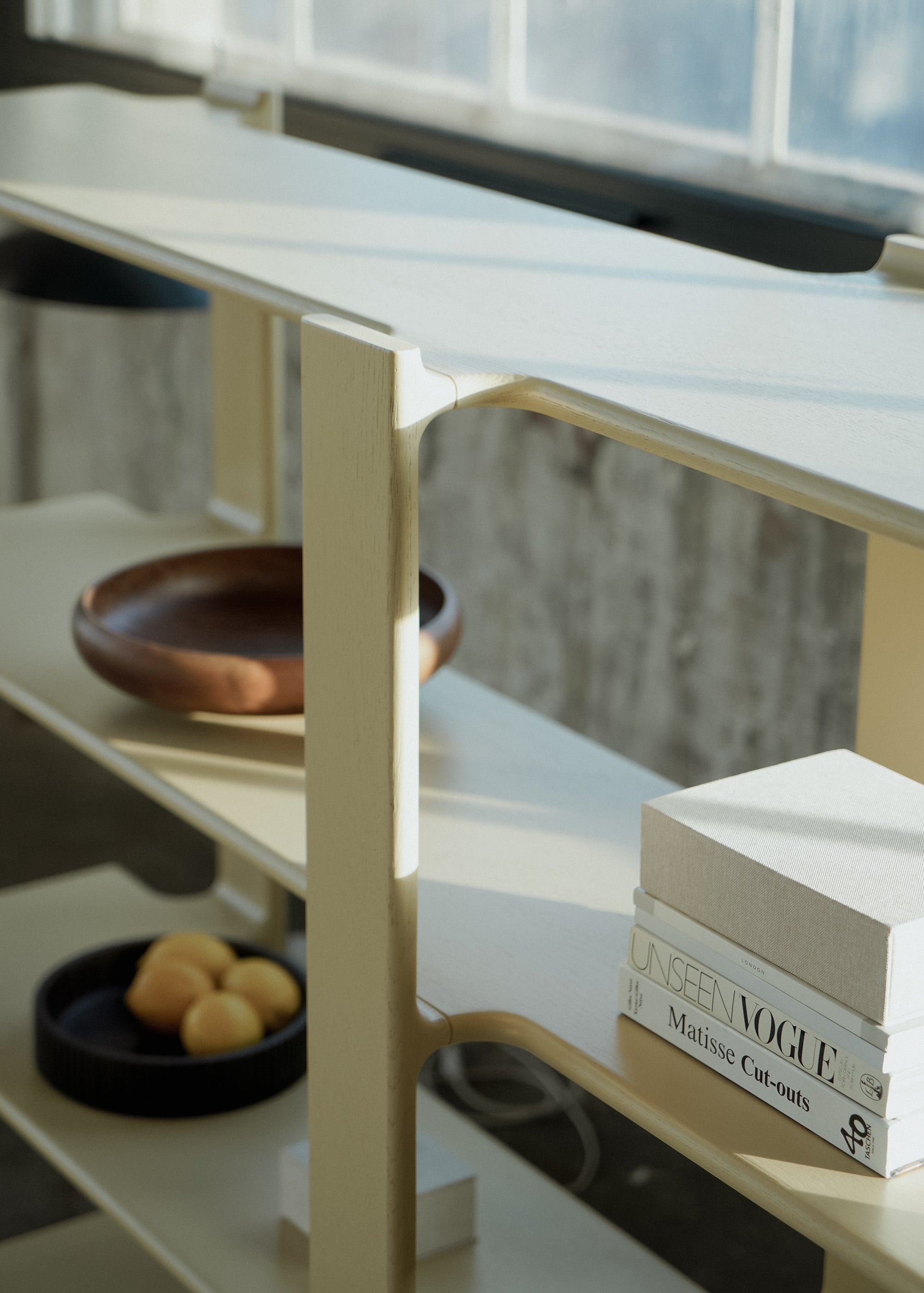 Regál LIGO DUO ebenové drevo dubové