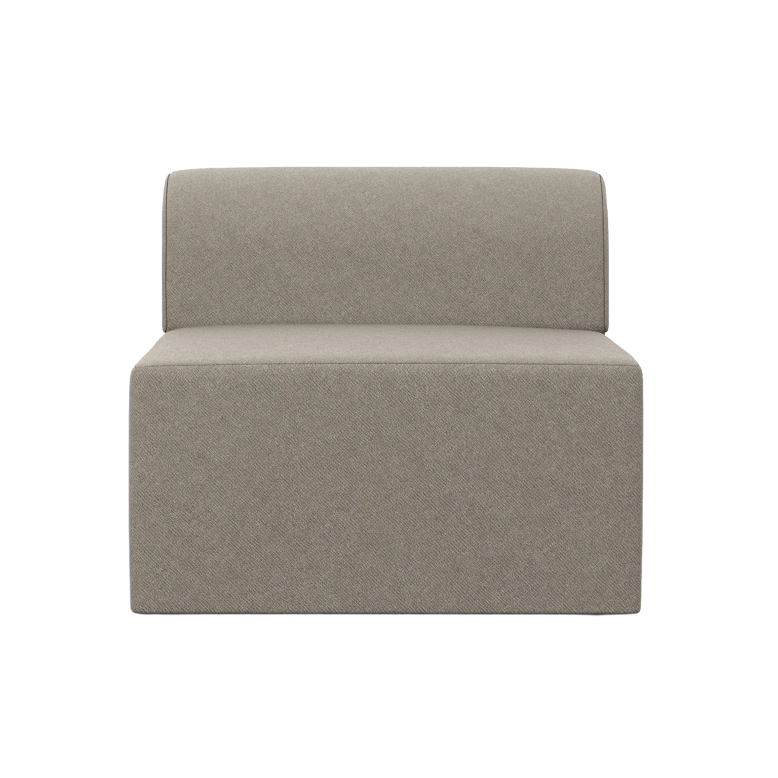 Modulová pohovka TORI - stredný modul taupe