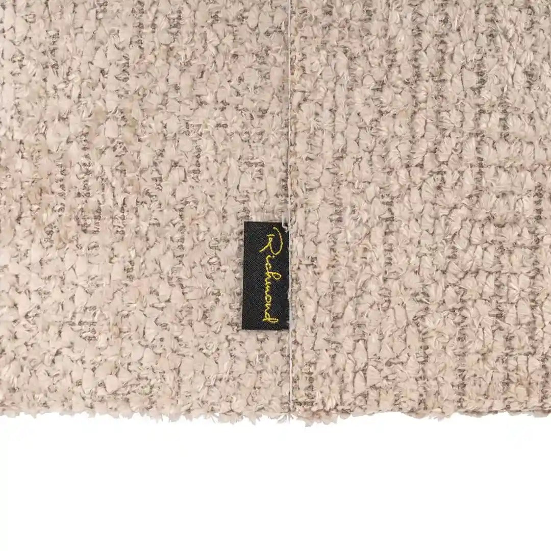 Okrúhly abažúr EMILY béžový