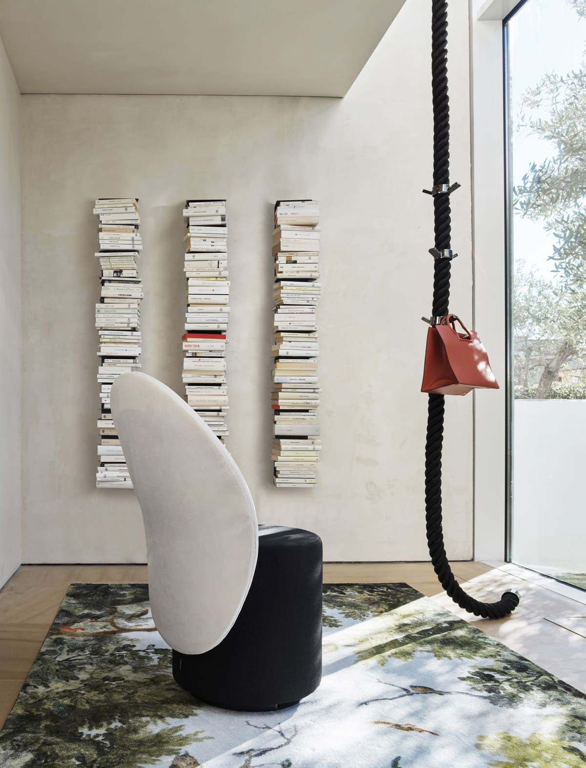 Upholstered LOOMI Armchair