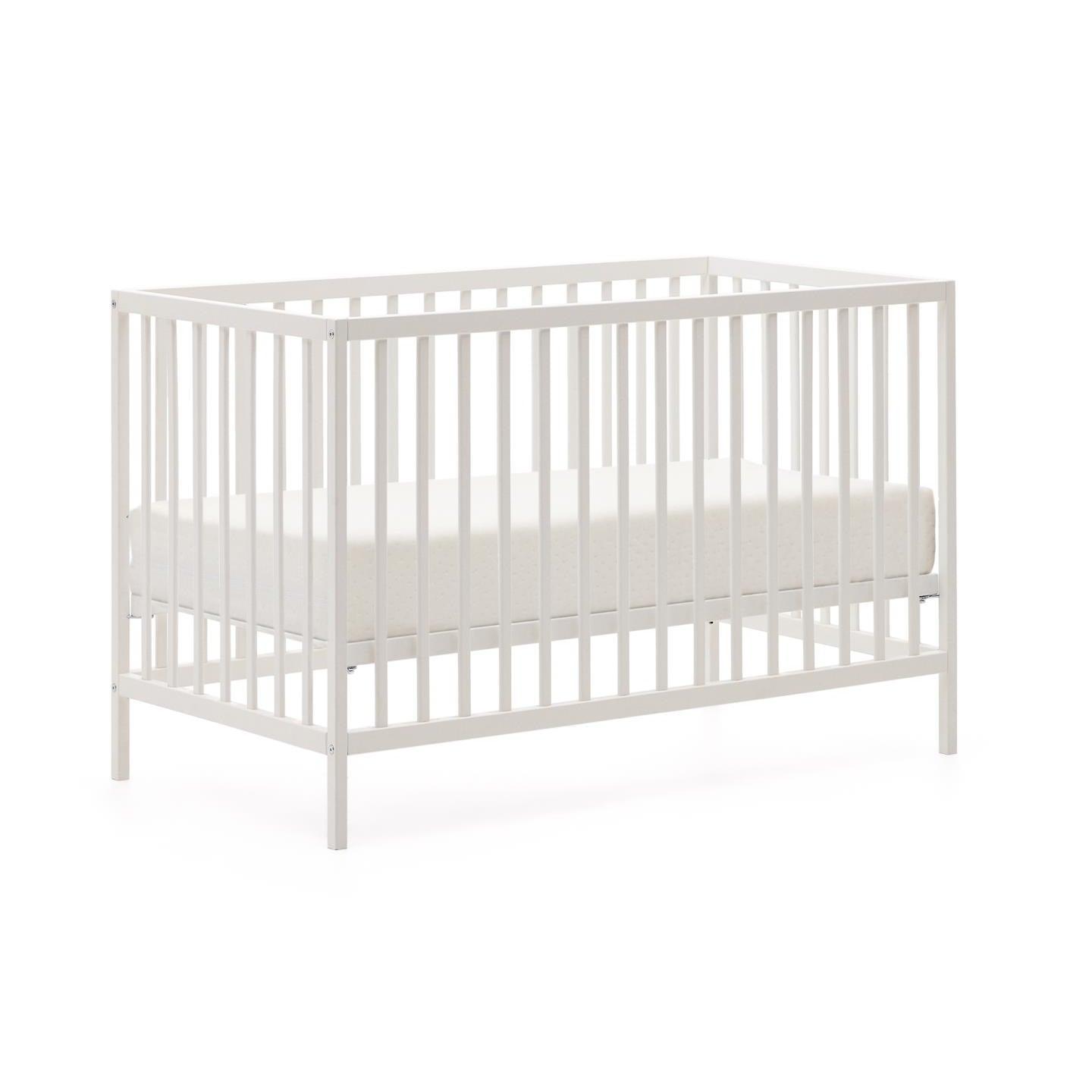 Łóżeczko dziecięce SHANTAL białe drewno bukowe La Forma Eye on Design