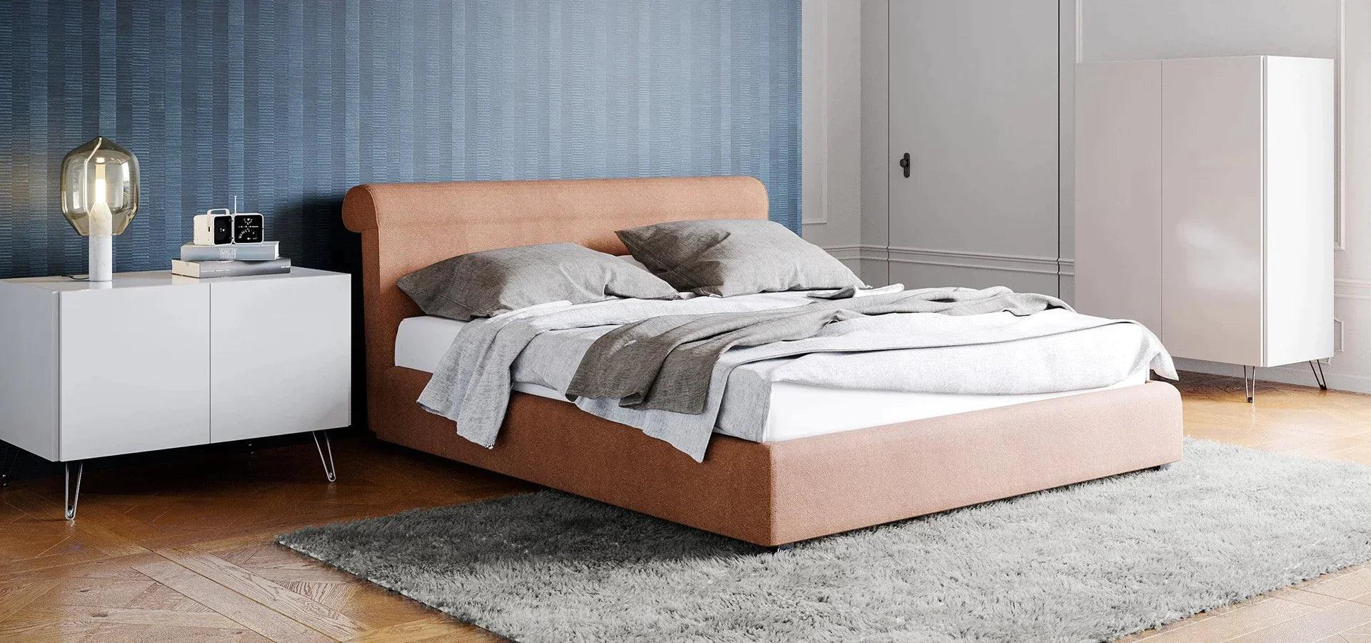 Łóżko DREAM AWAY bordowy Liu Jo Living Eye on Design