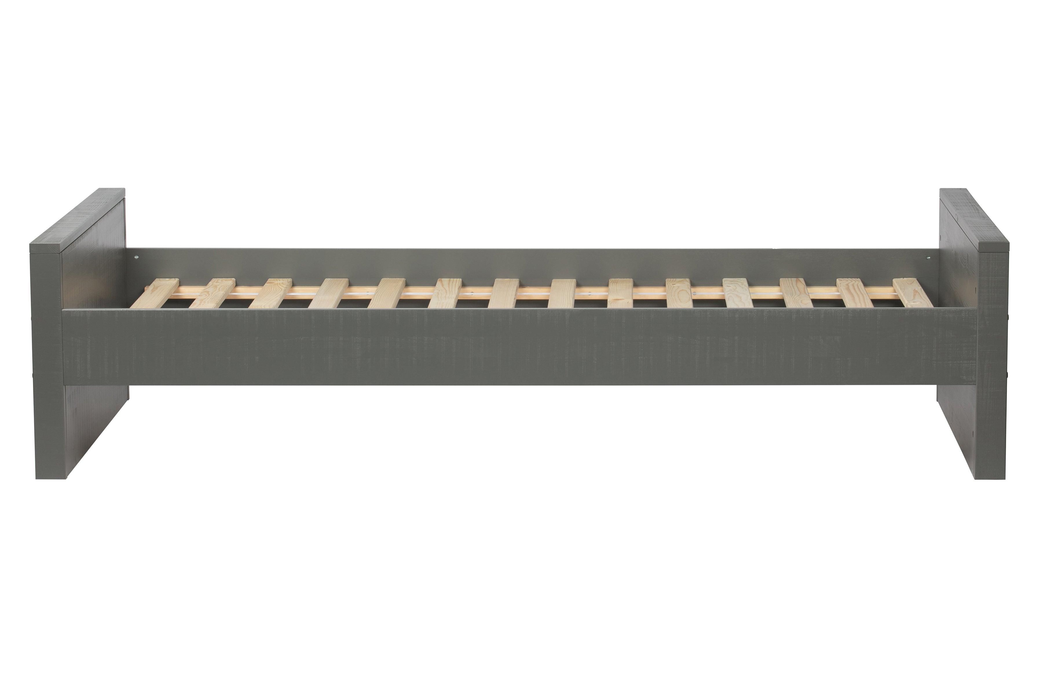 Łóżko MORRIS szary Woood Eye on Design