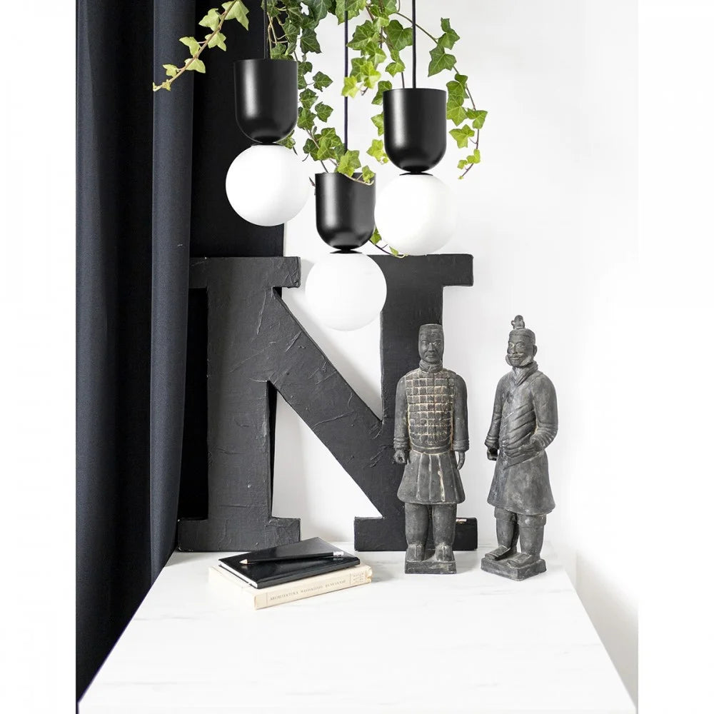 LUOTI 3P black pendant lamp