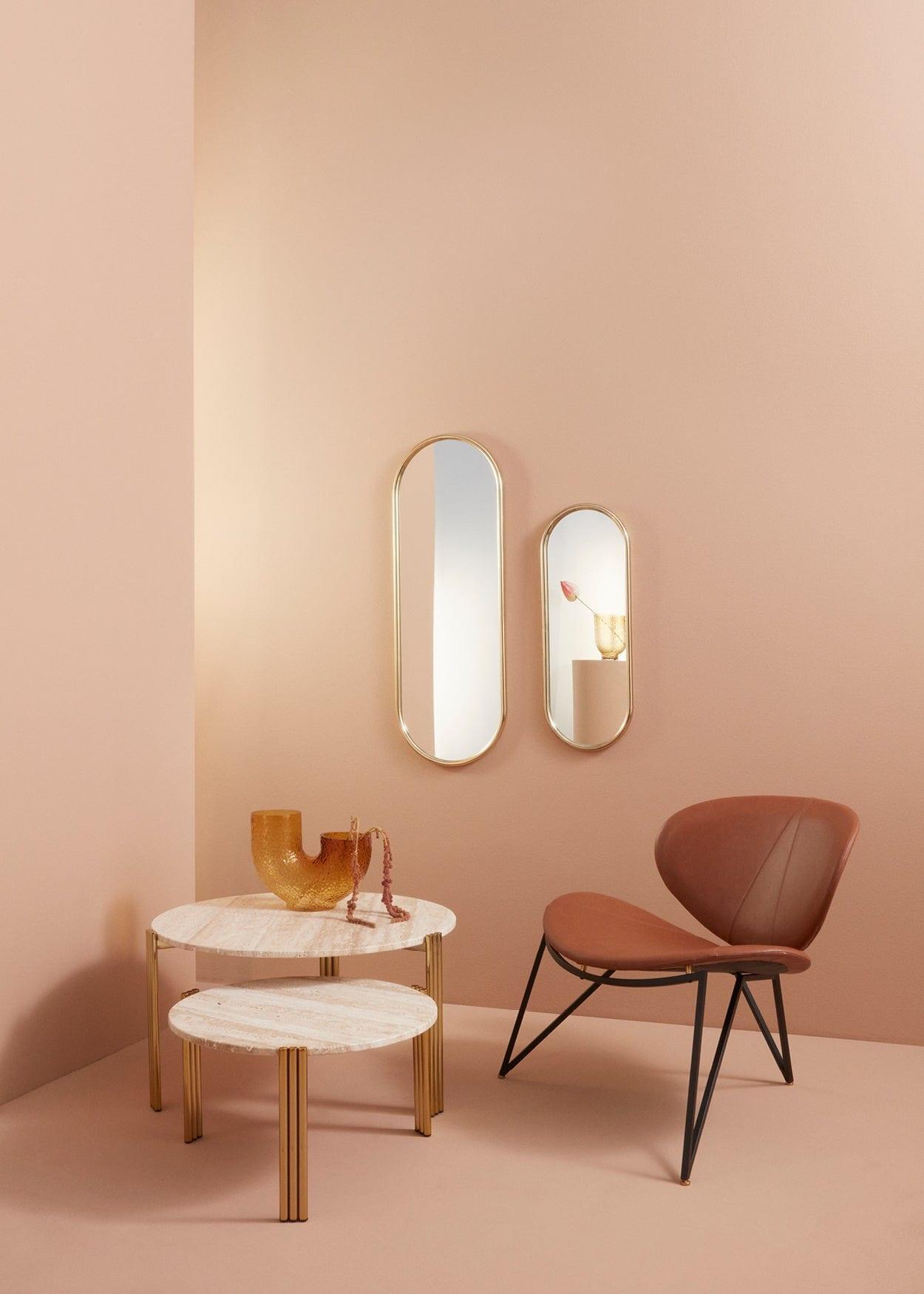 Lustro ANGUI srebrna rama AYTM Eye on Design